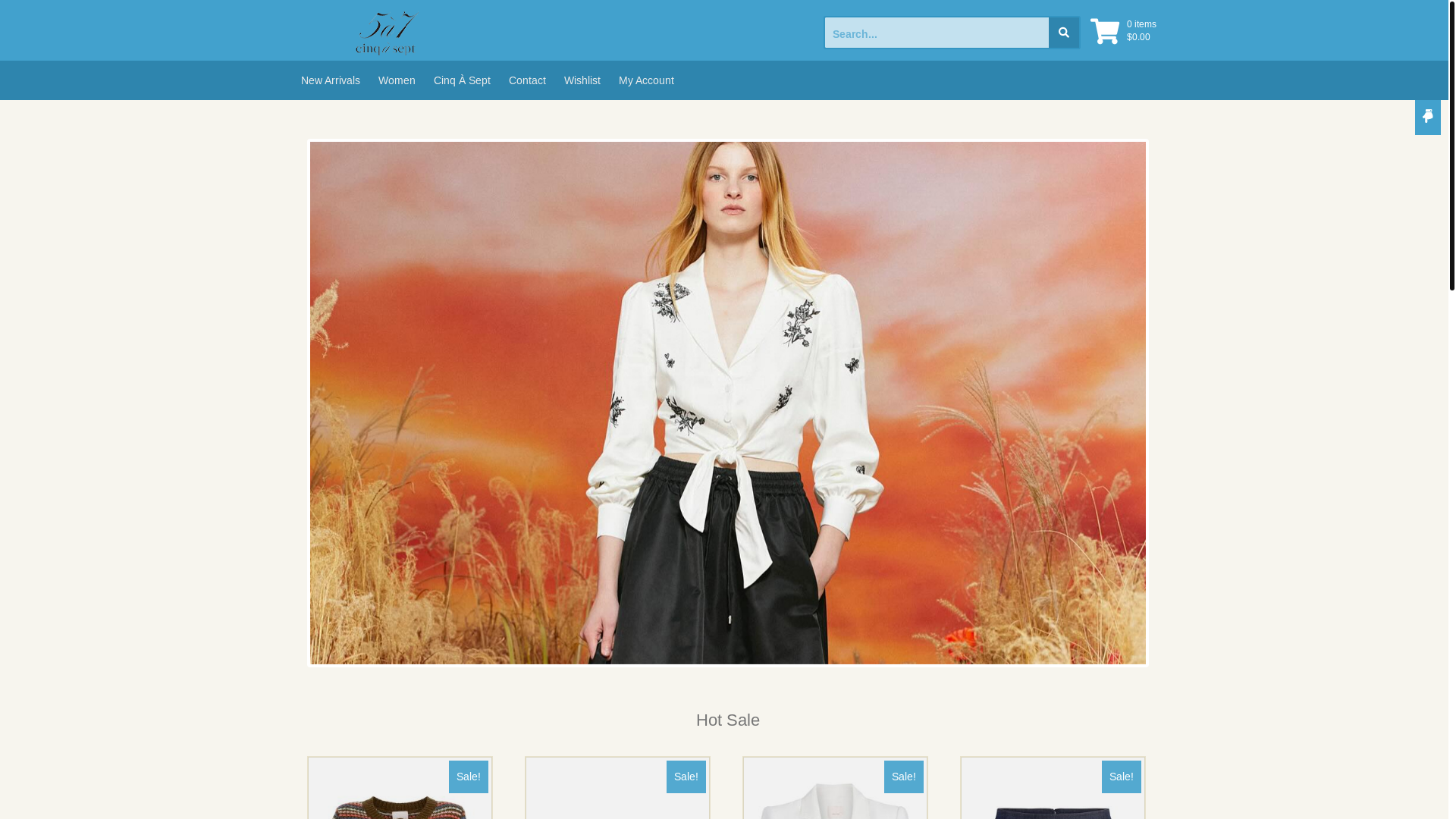 website screenshot of https://www.jacquesdavid.shop/
