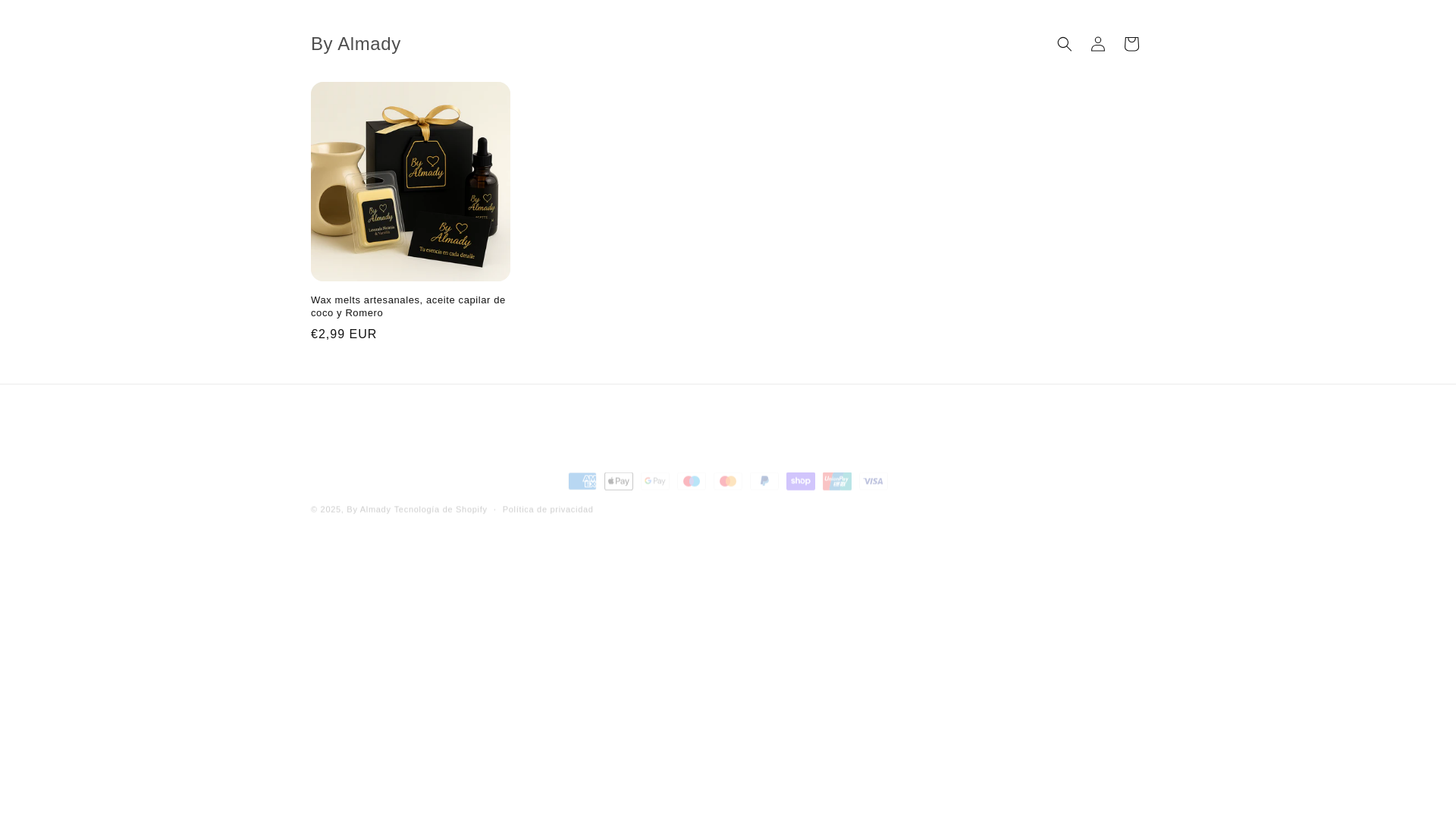 website screenshot of https://byalmady.com/