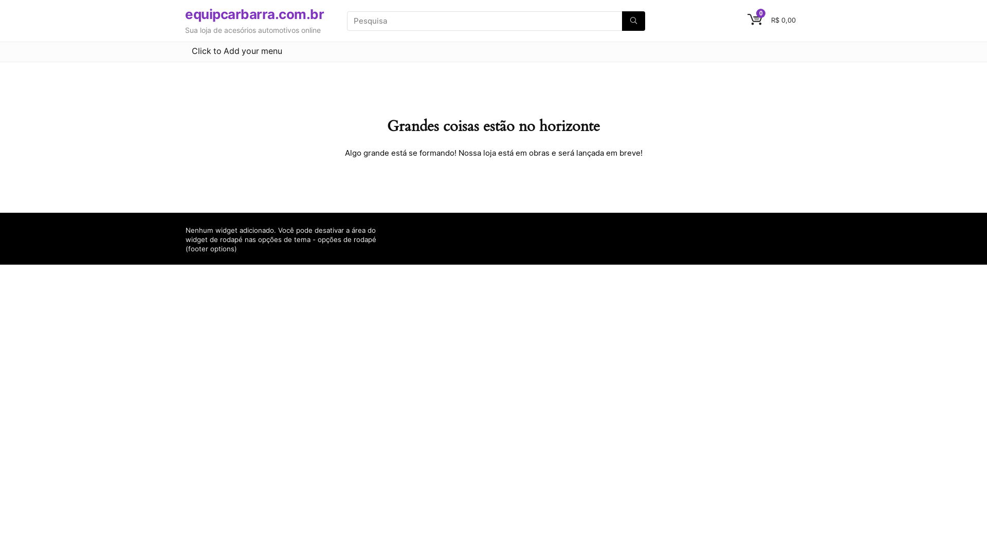 website screenshot of https://equipcarbarra.com.br/
