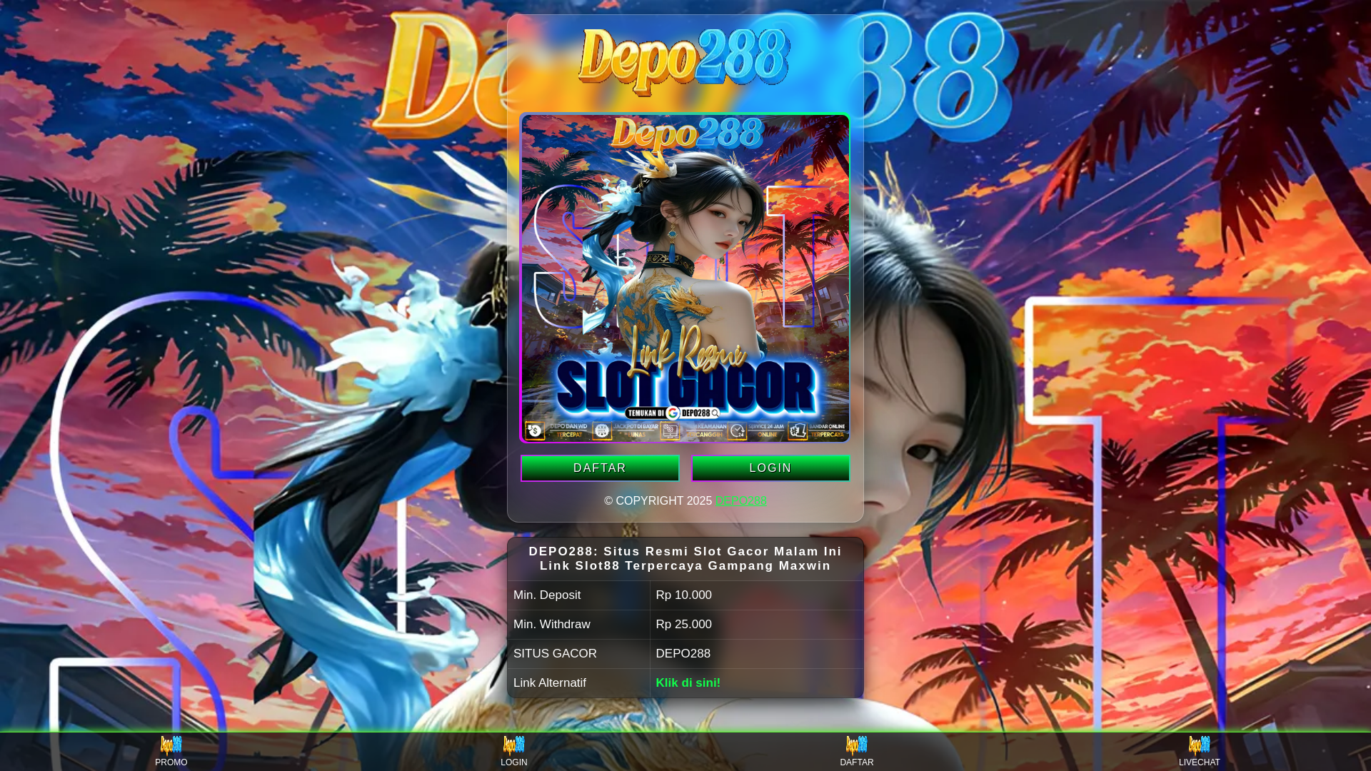 website screenshot of https://prod-depo288.pages.dev/