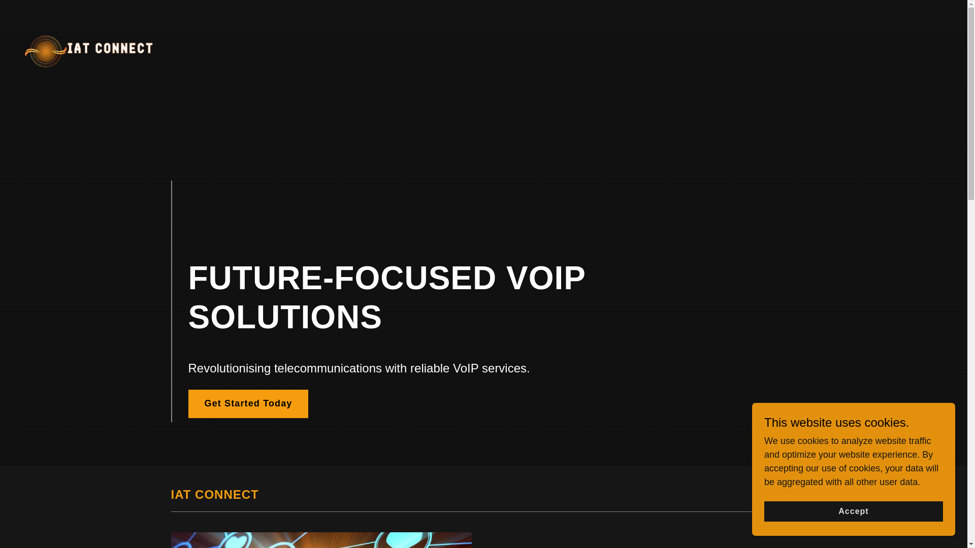 website screenshot of https://iatconnect.co.za/