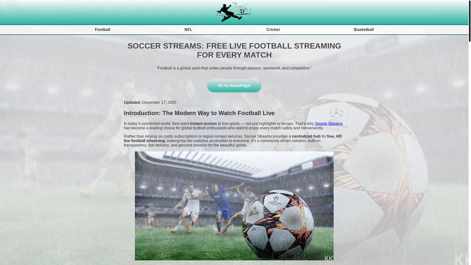 website screenshot of https://soccerstreams-asia.pages.dev/