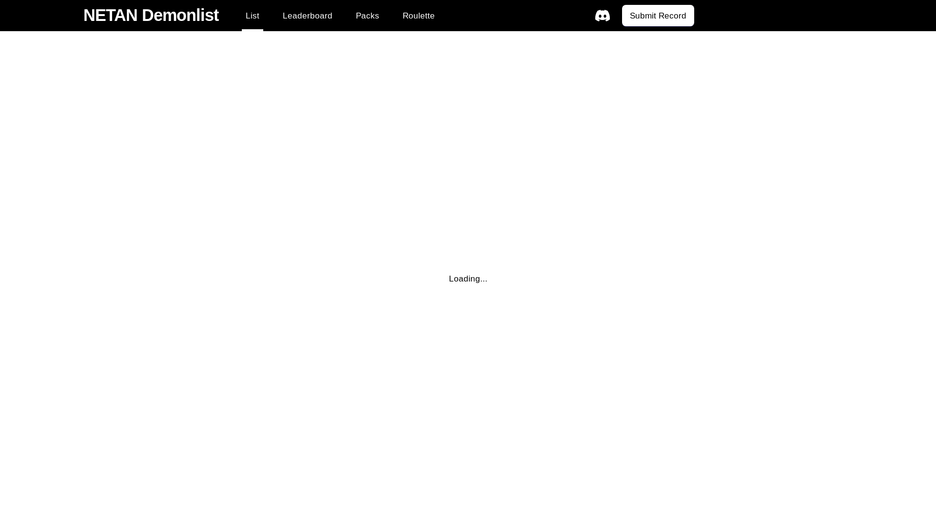 website screenshot of https://netandemonlist.pages.dev/