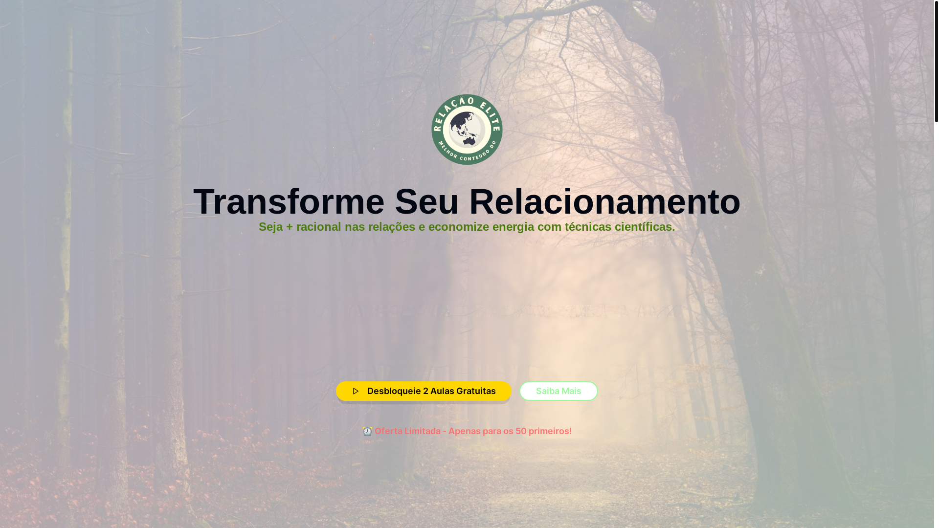 website screenshot of https://relacaoelite.com.br/