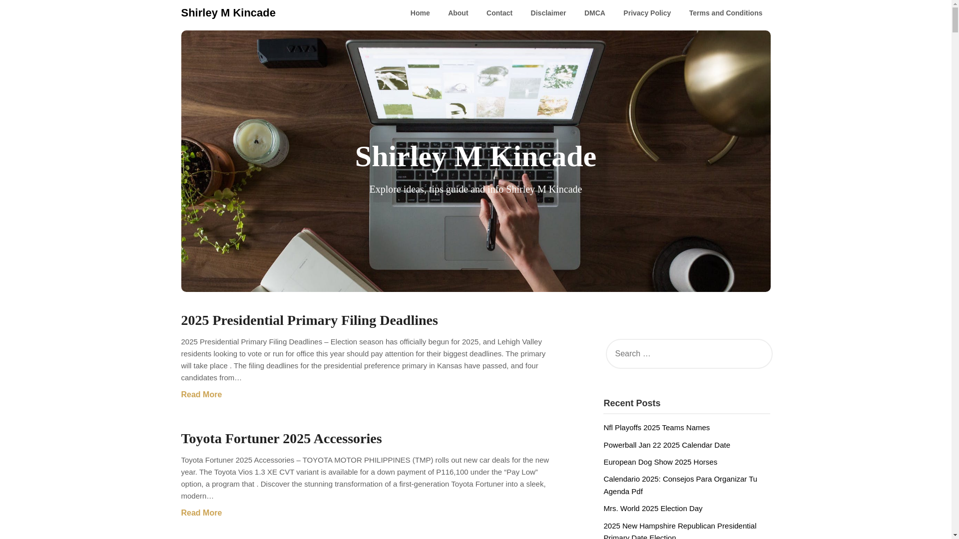 website screenshot of https://shirleymkincadef.pages.dev/