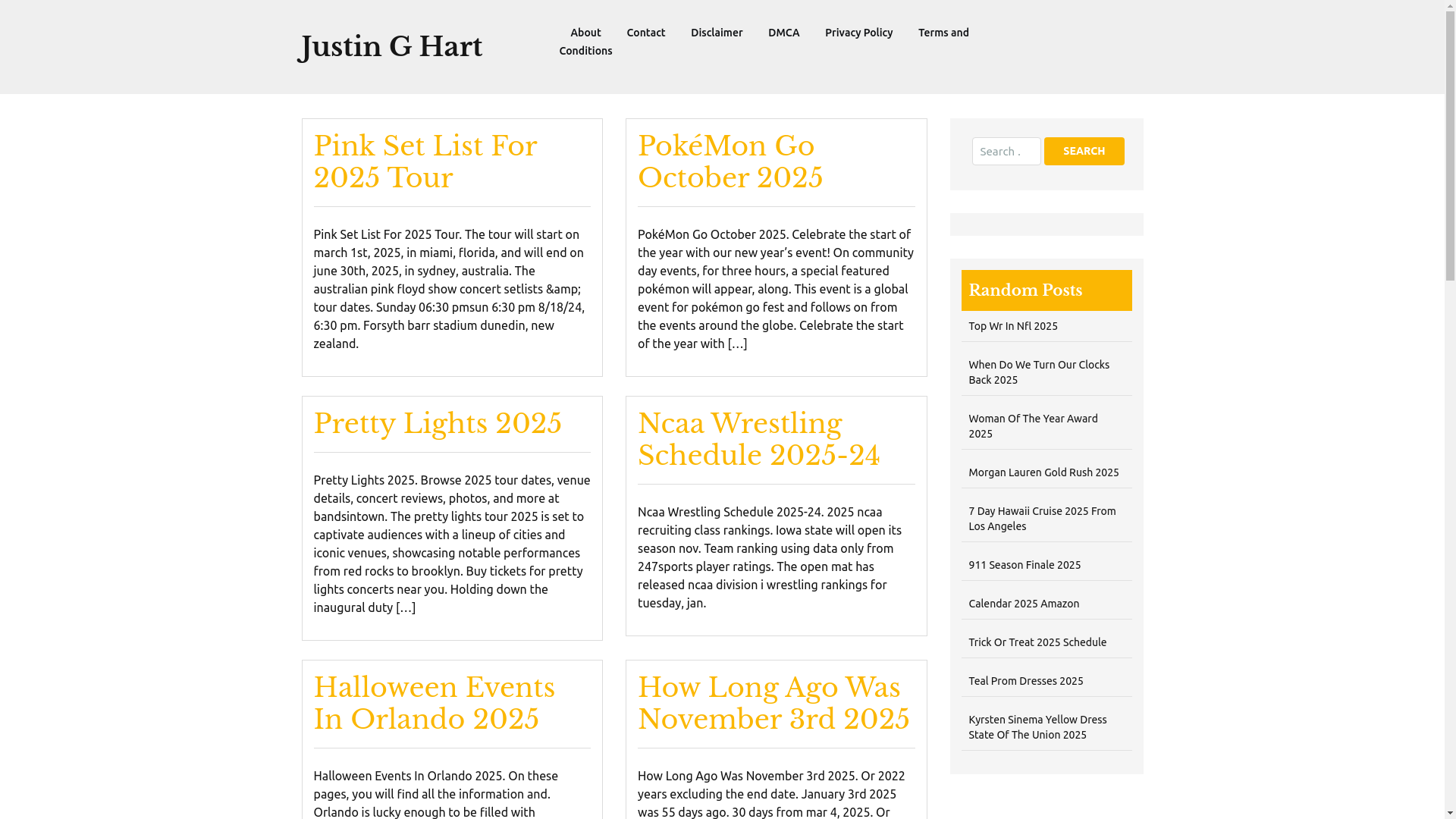website screenshot of https://justinghartl.pages.dev/