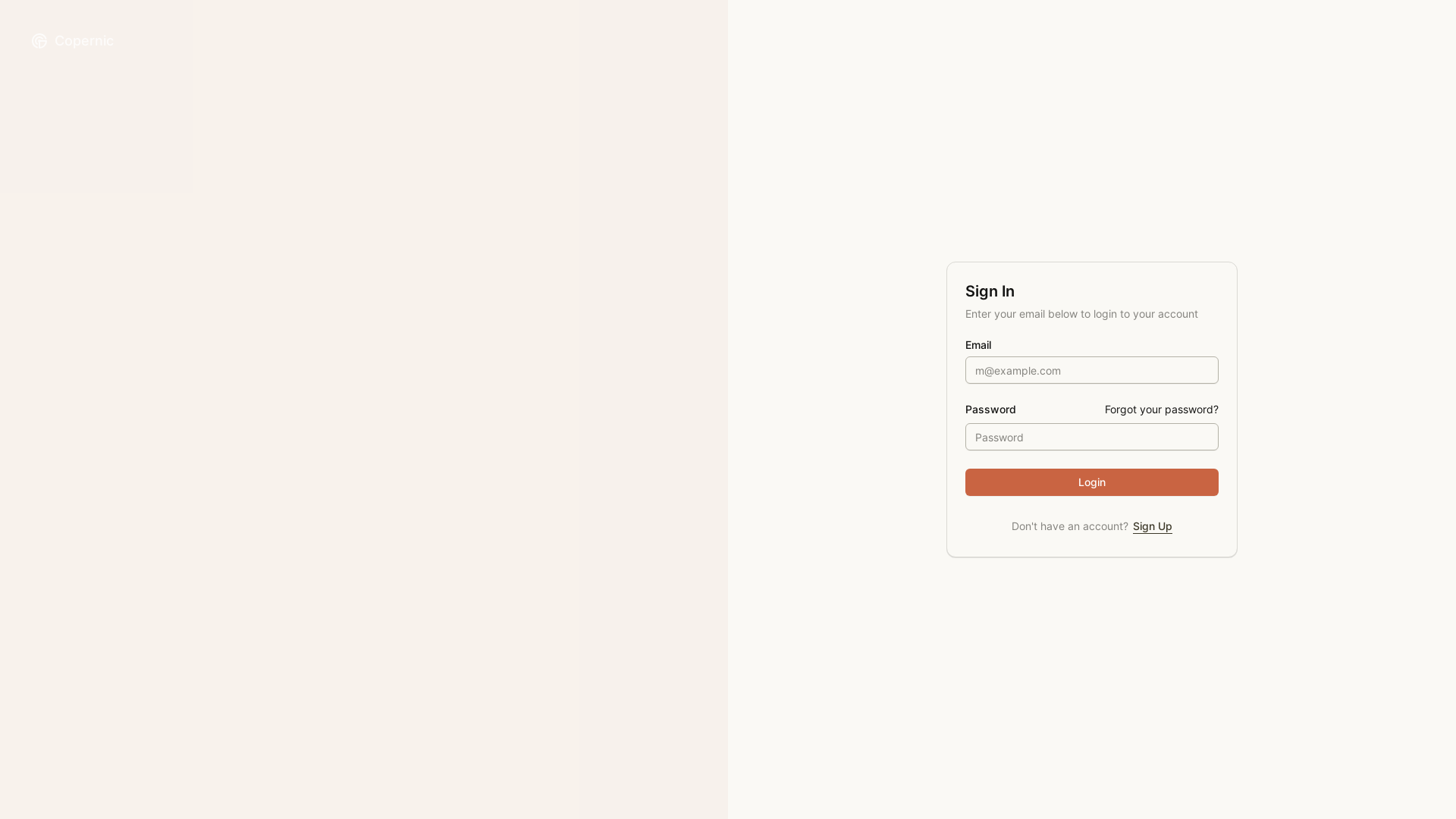 website screenshot of https://copernic-app.pages.dev/