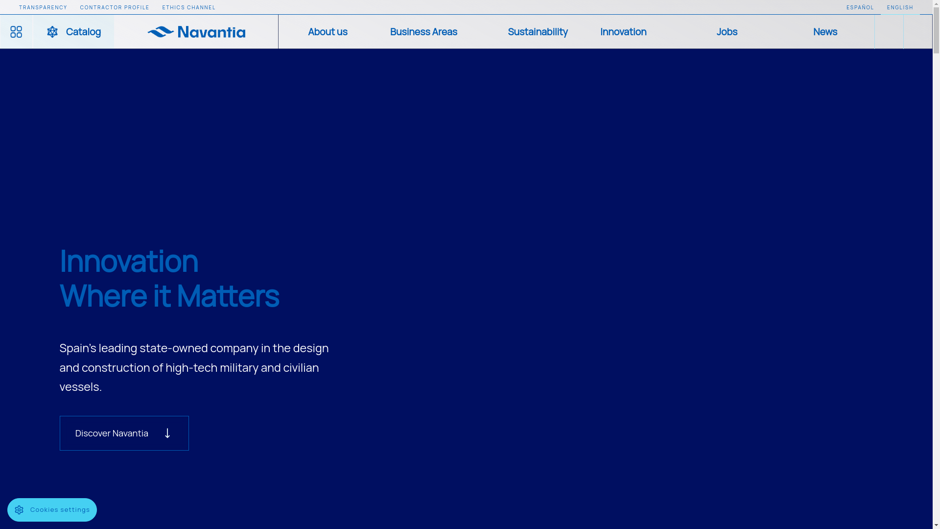 website screenshot of https://navantia-catalogo.pages.dev/
