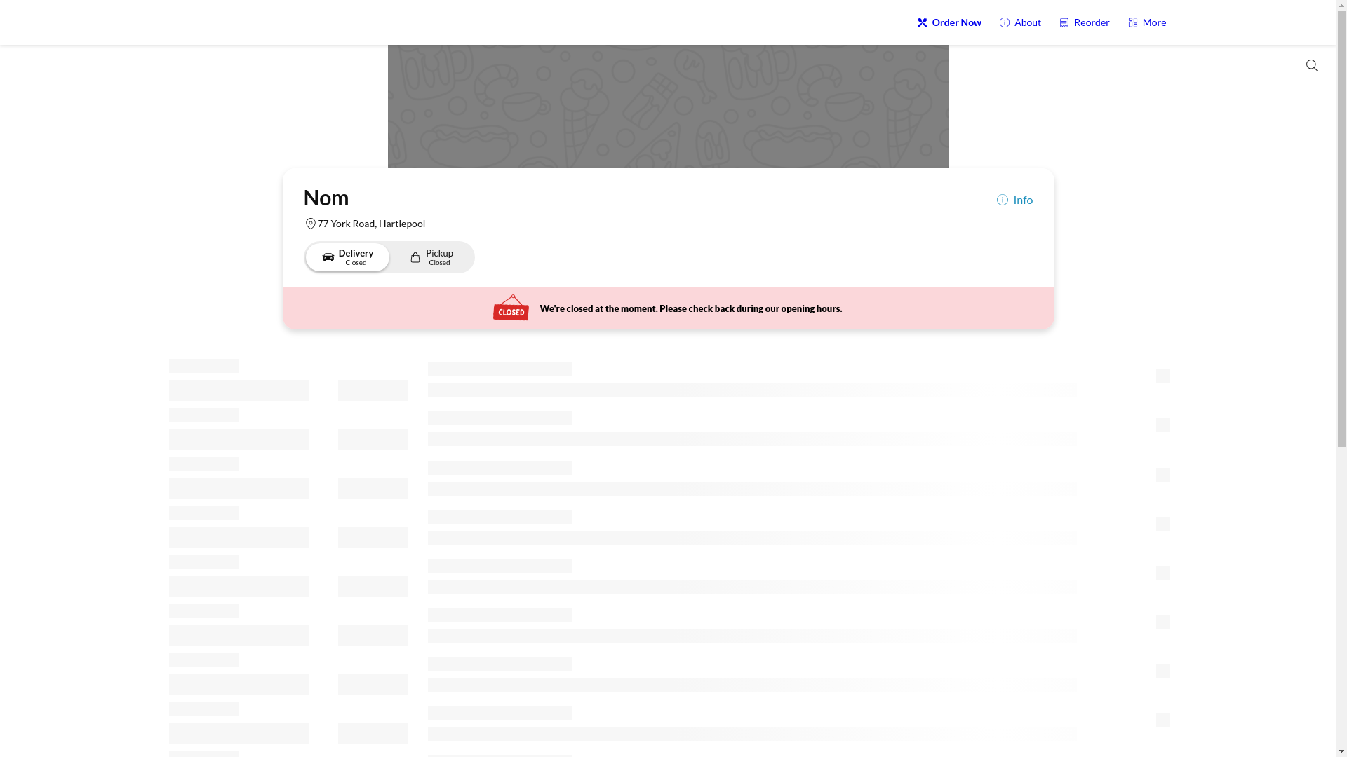 website screenshot of https://nom2gohartlepool.co.uk/