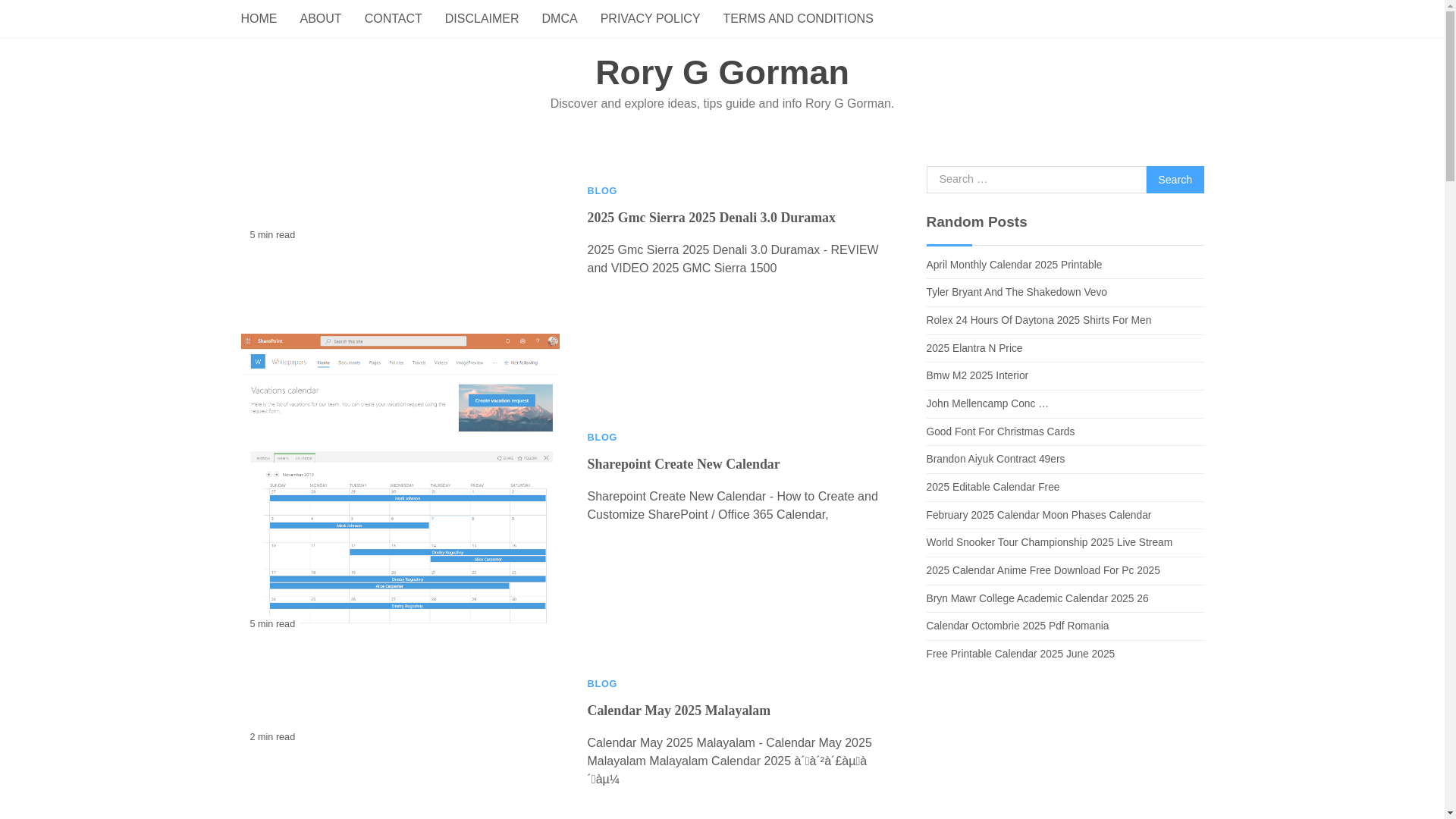 website screenshot of https://roryggorman.pages.dev/