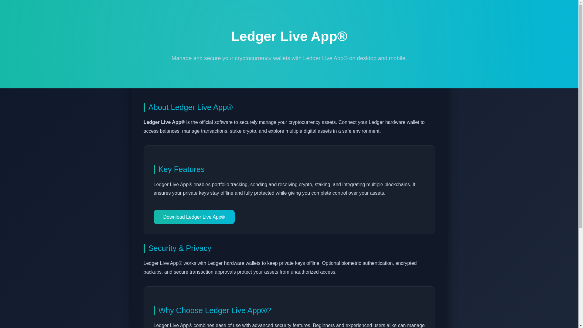 website screenshot of https://started-liveledger-usa.pages.dev/
