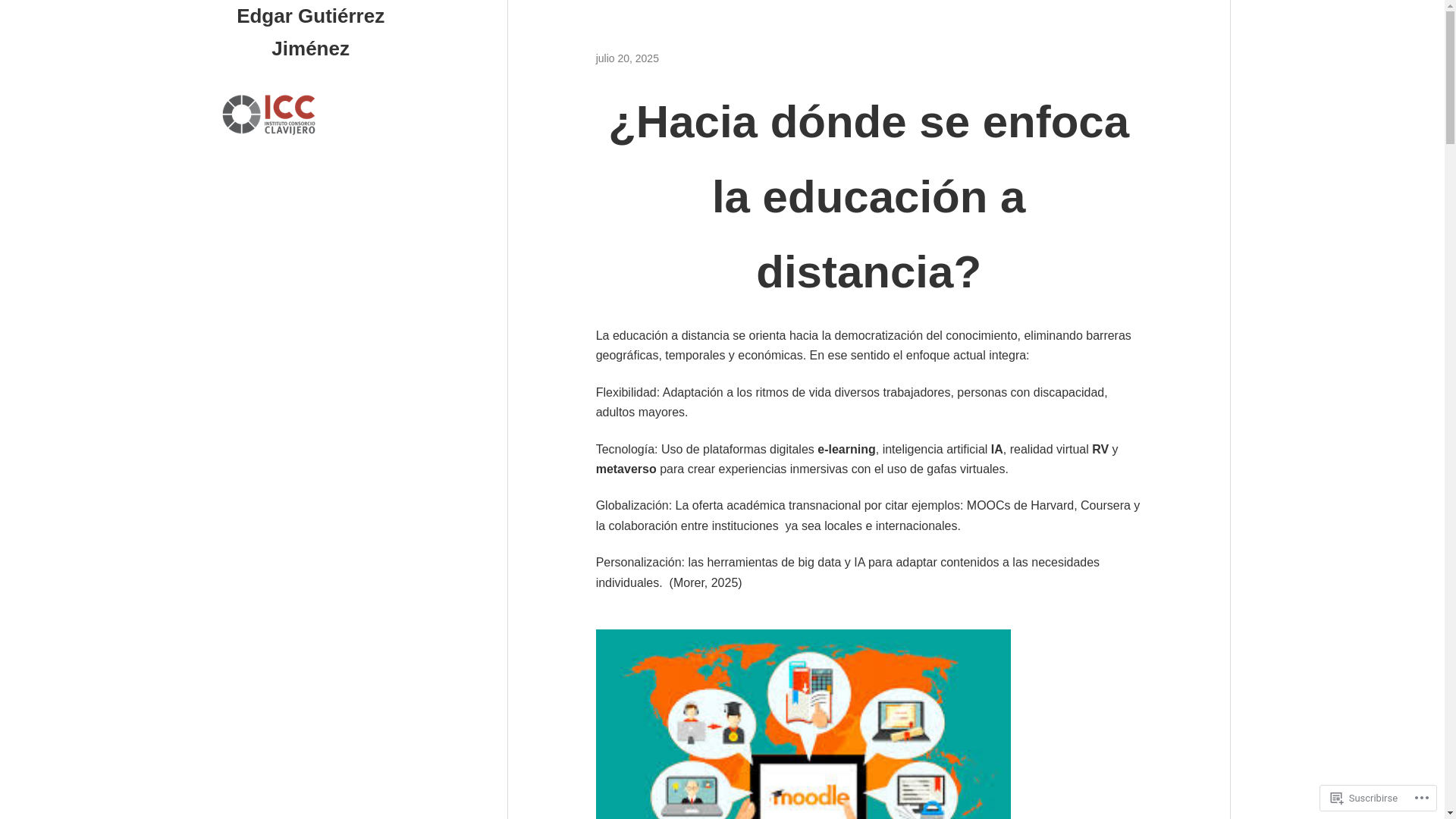 website screenshot of https://laeducacionadistancia29.blog/