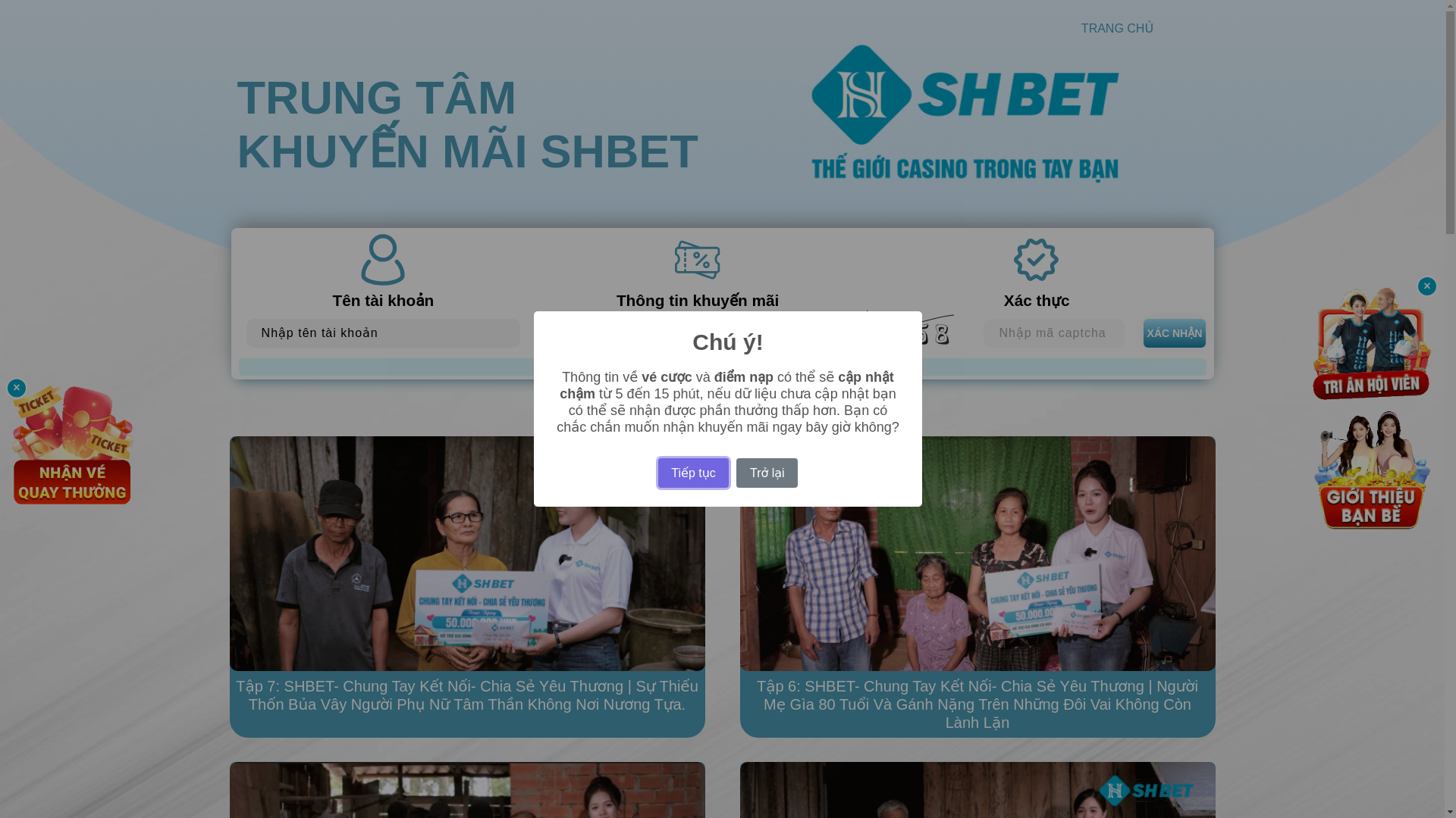 website screenshot of https://khuyenmai-shbet01.pages.dev/