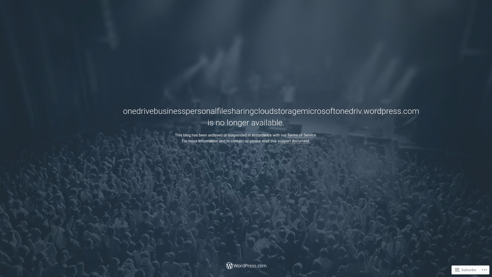 website screenshot of https://onedrivebusinesspersonalfilesharingcloudstoragemicrosoftonedriv.wordpress.com