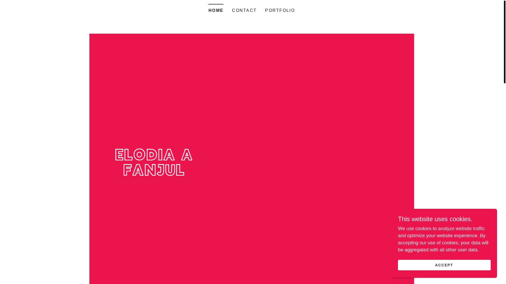 website screenshot of https://elodiaart.com/