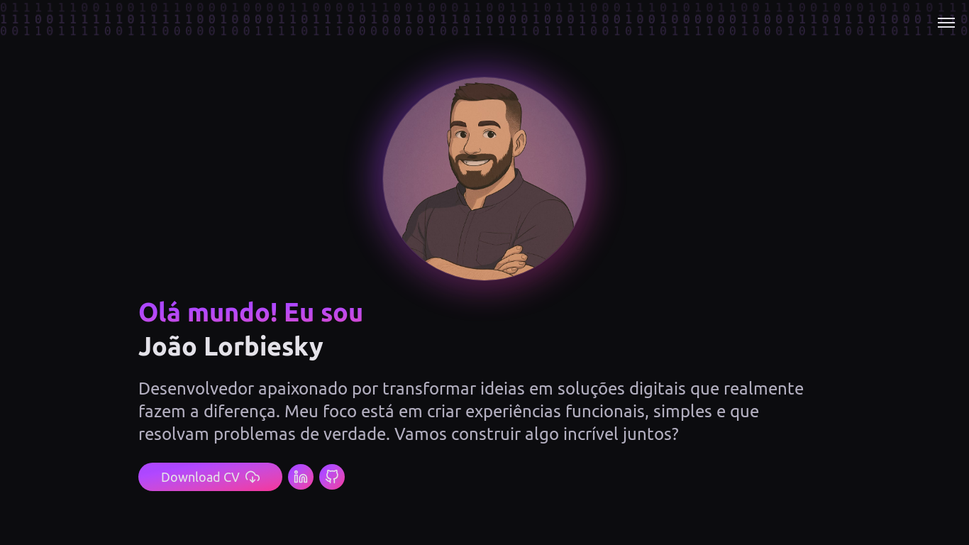 website screenshot of https://lorbiesky-dev.pages.dev/