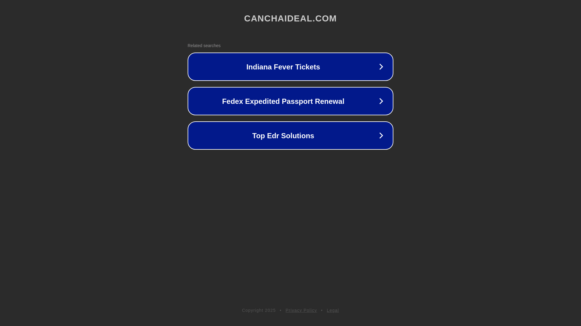 website screenshot of https://canchaideal.com/