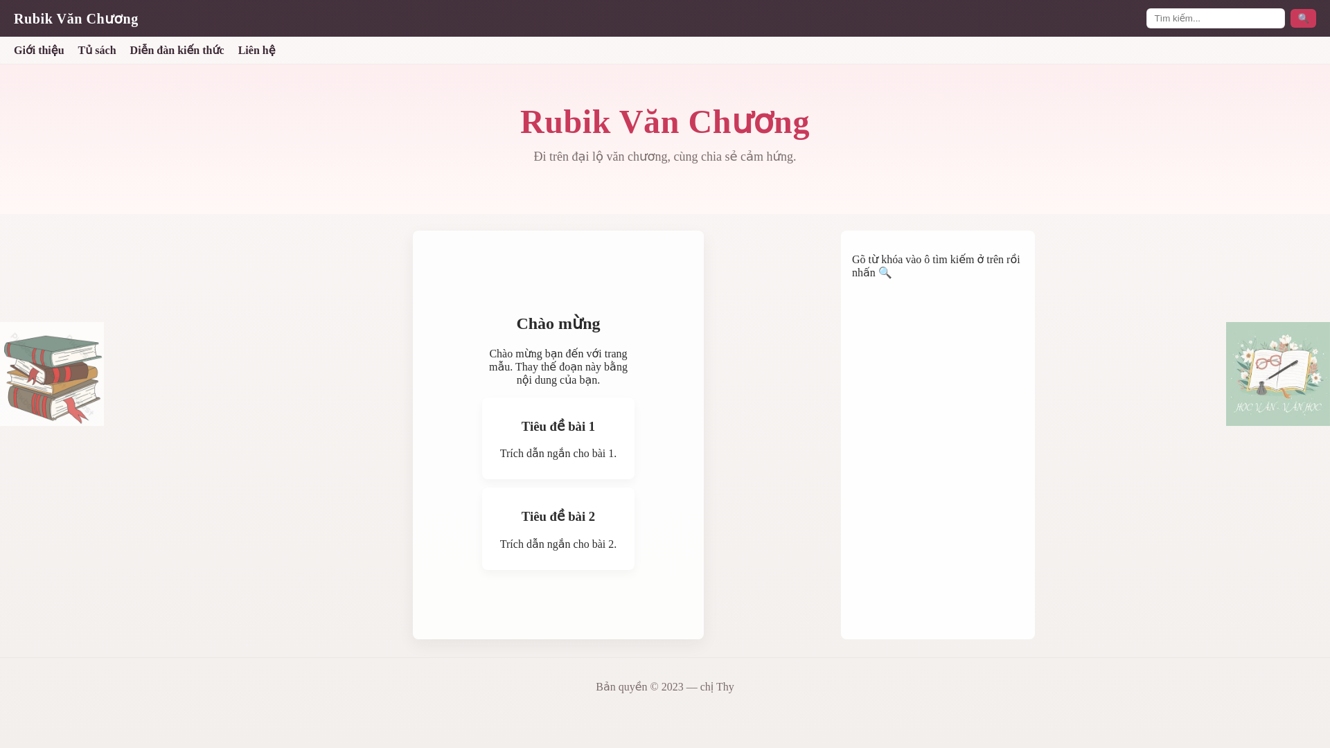 website screenshot of https://sachvanchuong.pages.dev/
