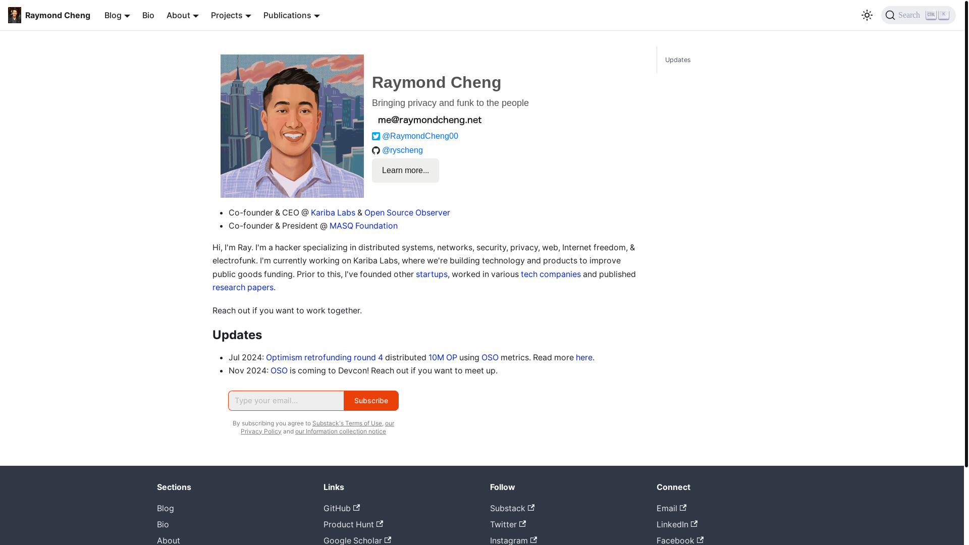 website screenshot of https://www-raymondcheng-net.pages.dev/