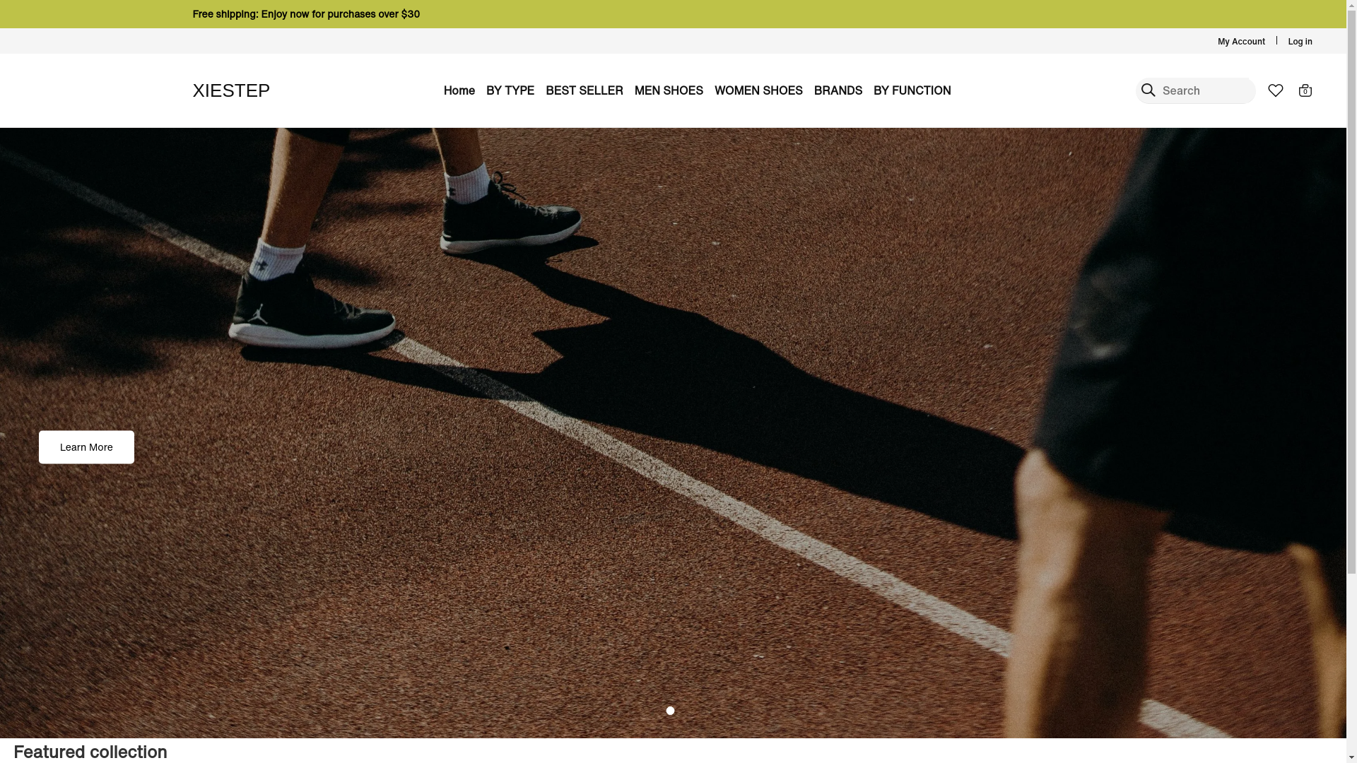 website screenshot of https://xiestep.com/
