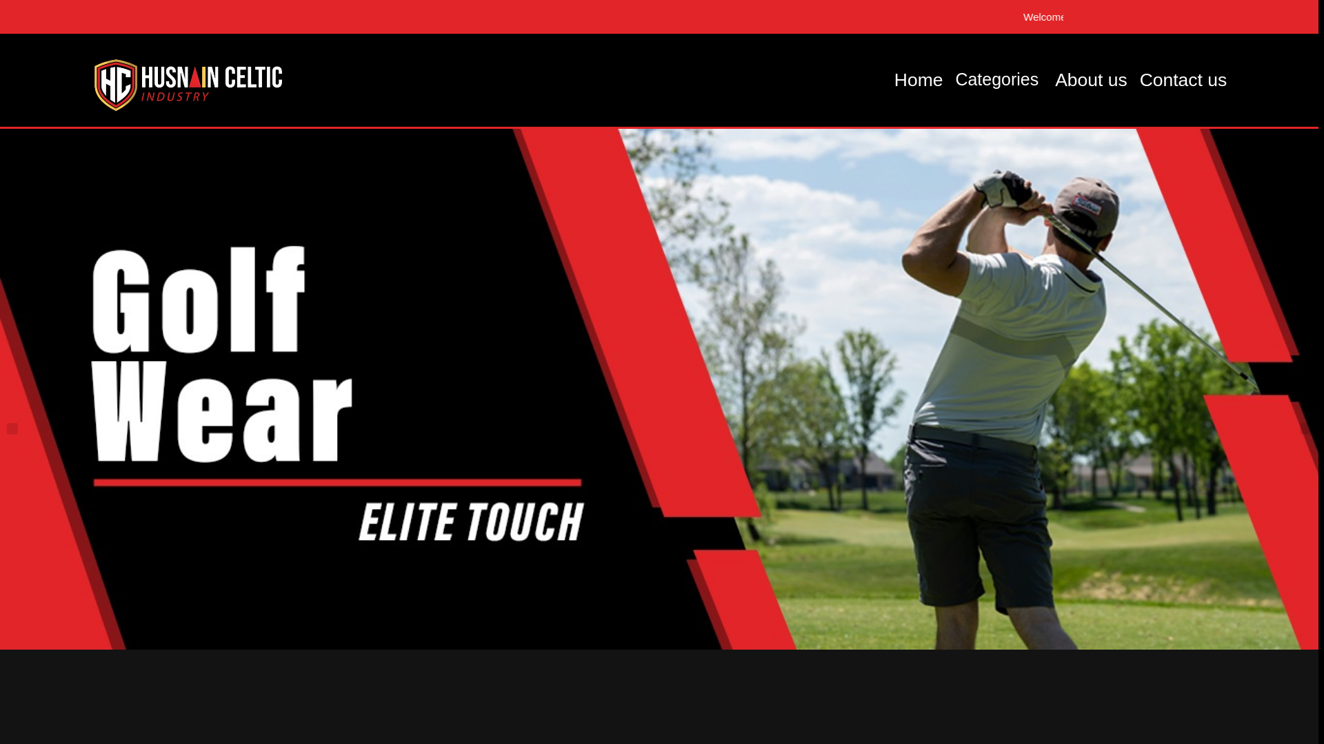 website screenshot of https://husnaincelticindustry.com/