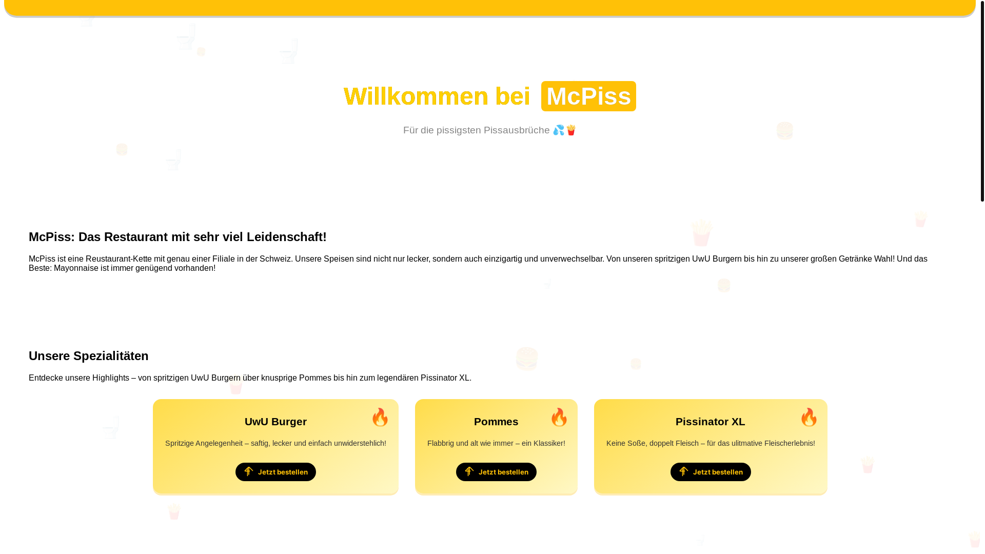 website screenshot of https://mcpiss.store/