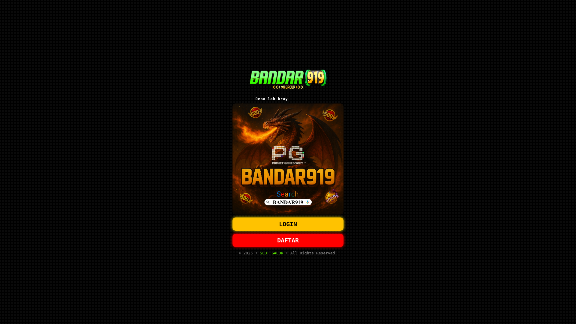 website screenshot of https://mikhmon-bandar-919.pages.dev/