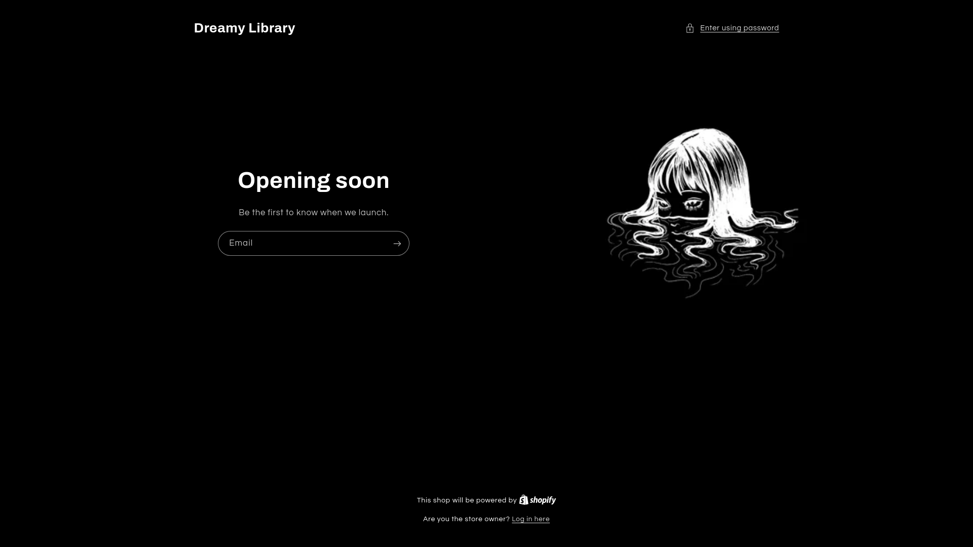 website screenshot of https://dreamylibraryph.com/