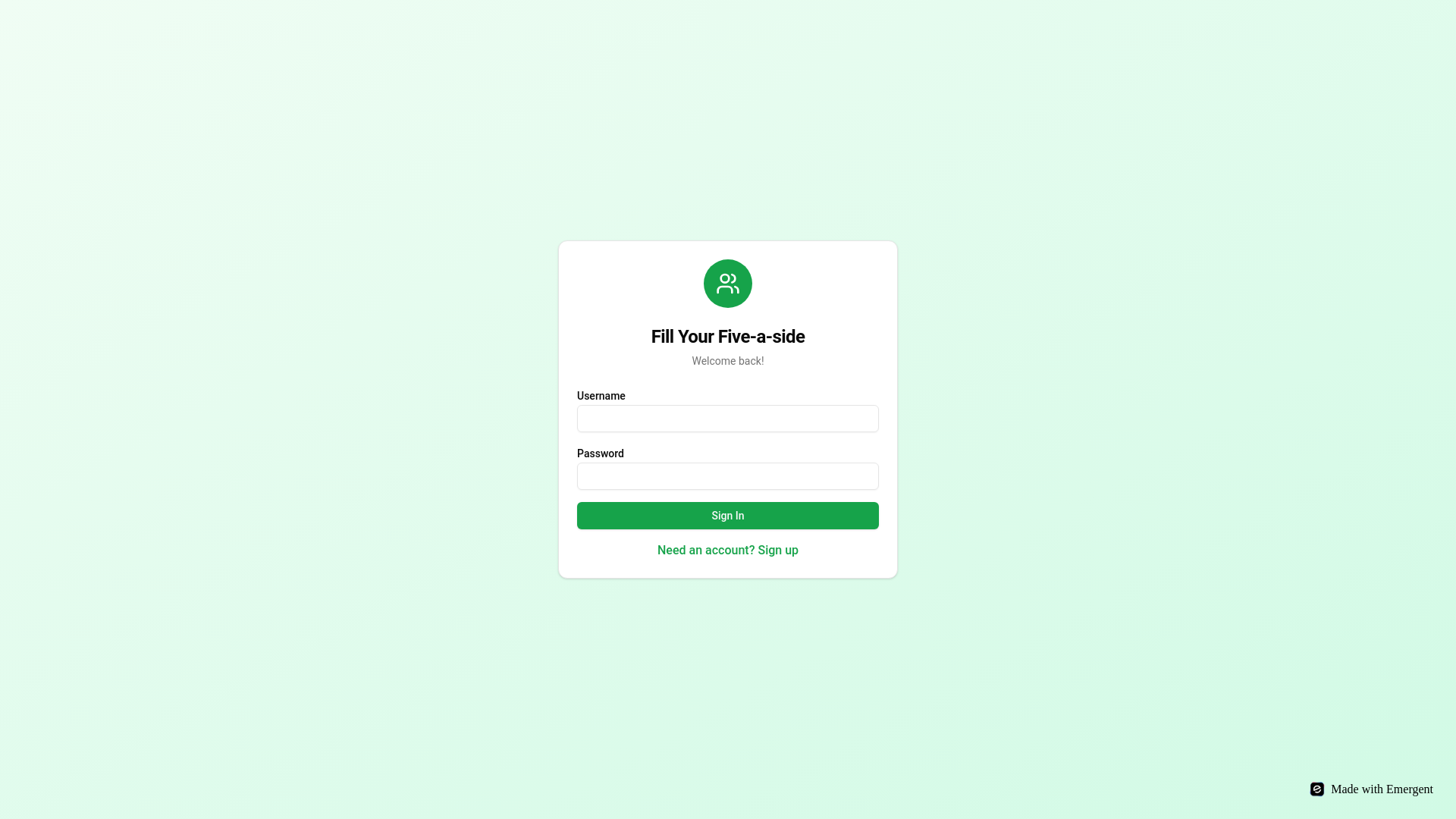 website screenshot of https://matchmakersoccer.uk/