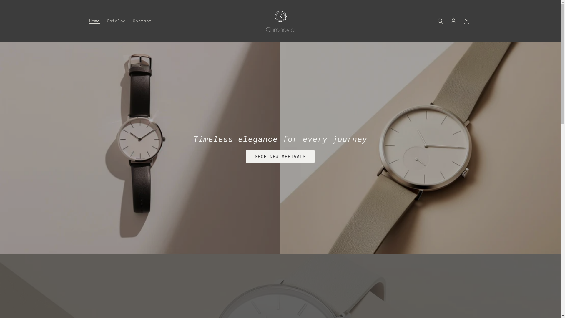 website screenshot of https://chronovia.ro/