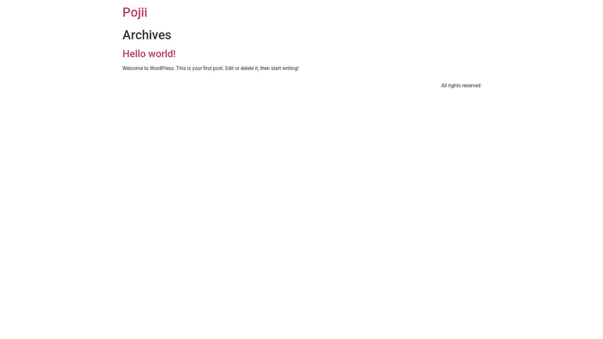 website screenshot of https://pojiscafe.my.id/