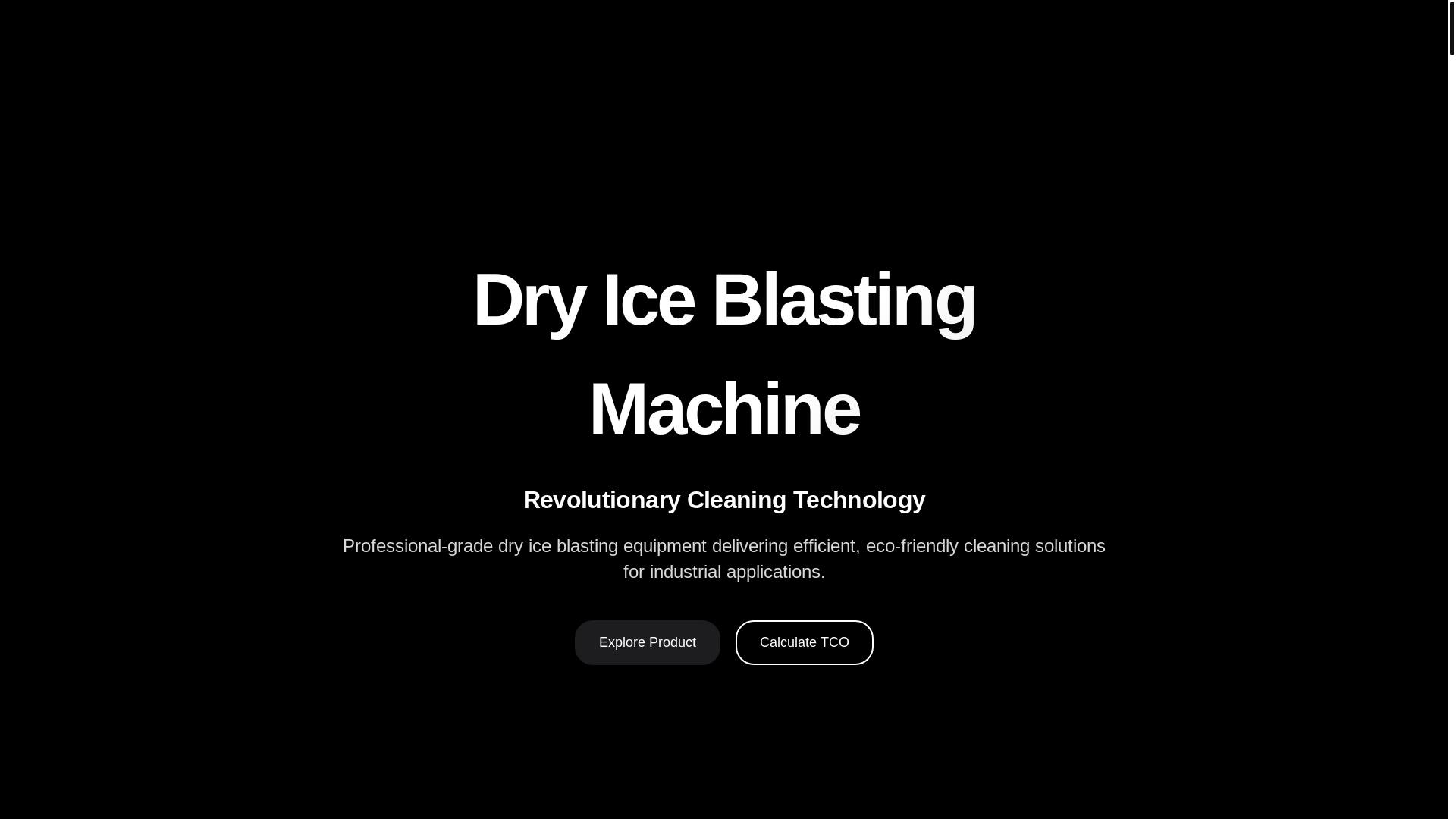website screenshot of https://dry-ice-blasting-machine.pages.dev/