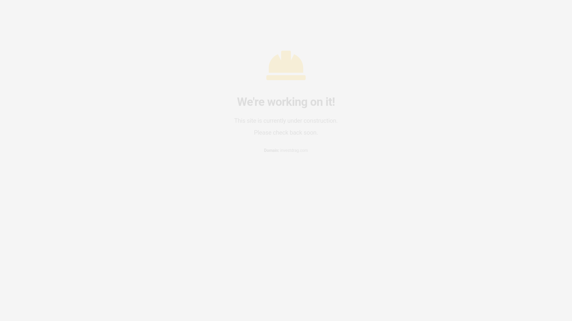 website screenshot of https://investdrag.com/