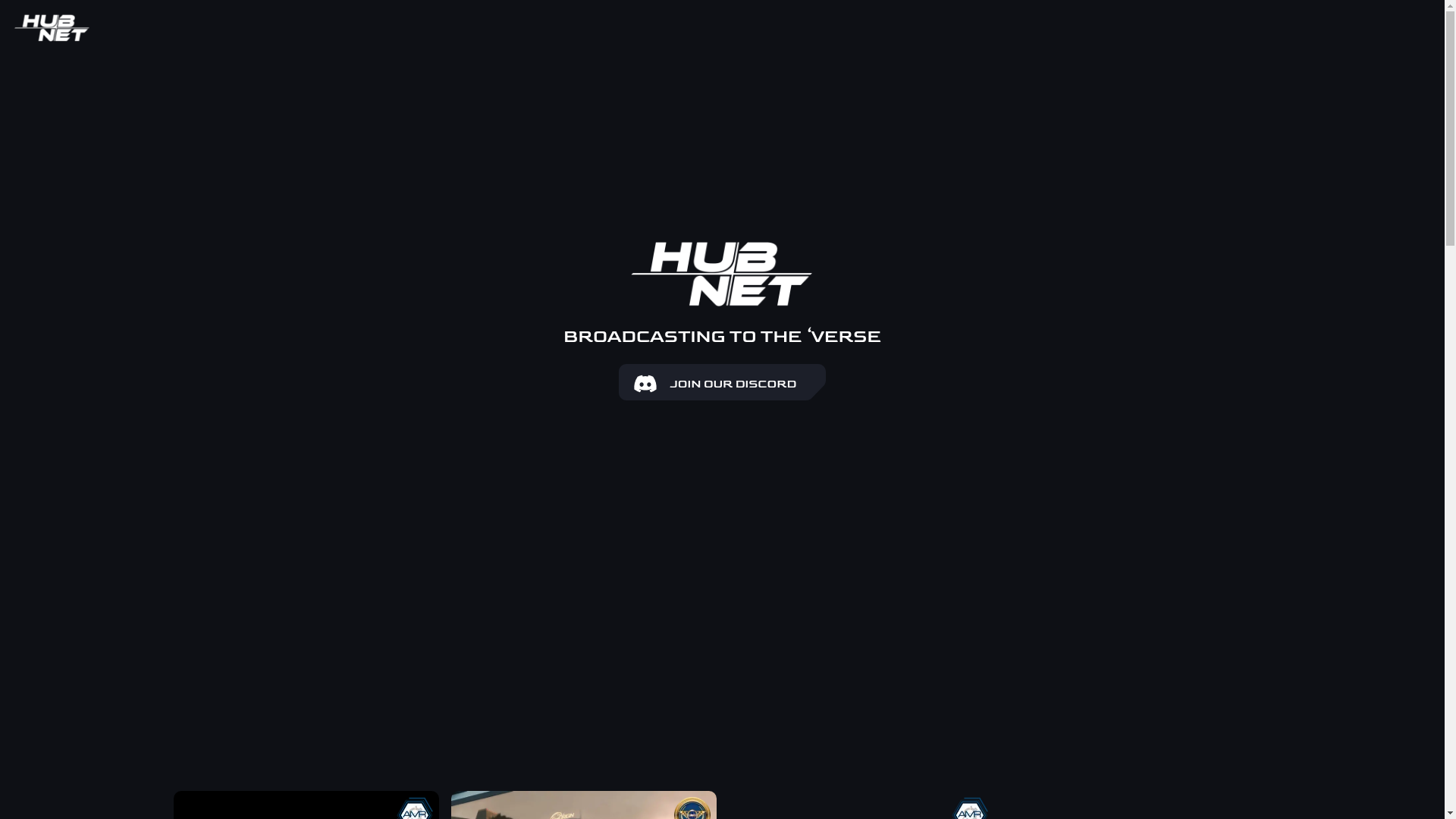website screenshot of https://www.hubnet.space/