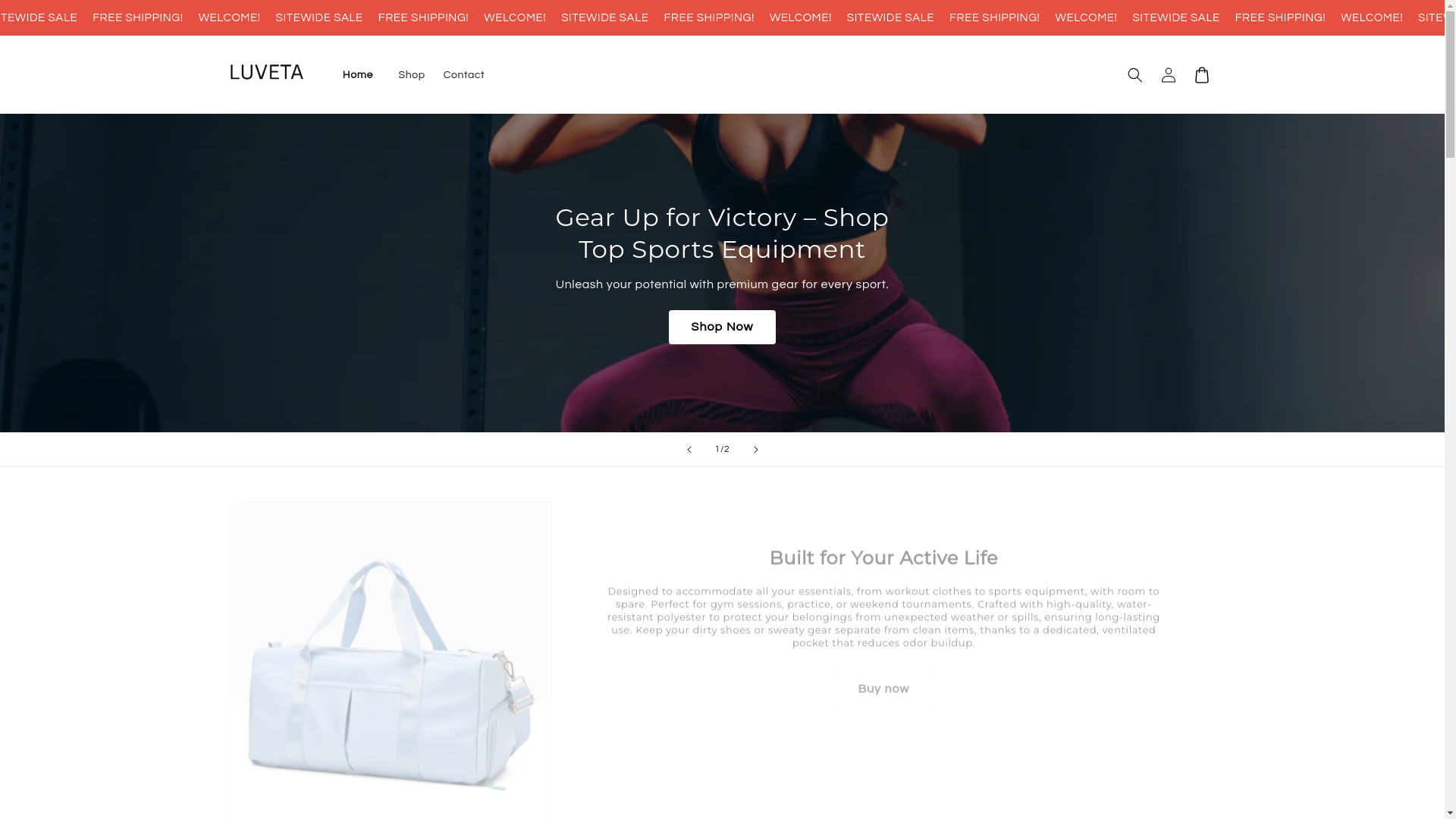website screenshot of https://luveta.es/