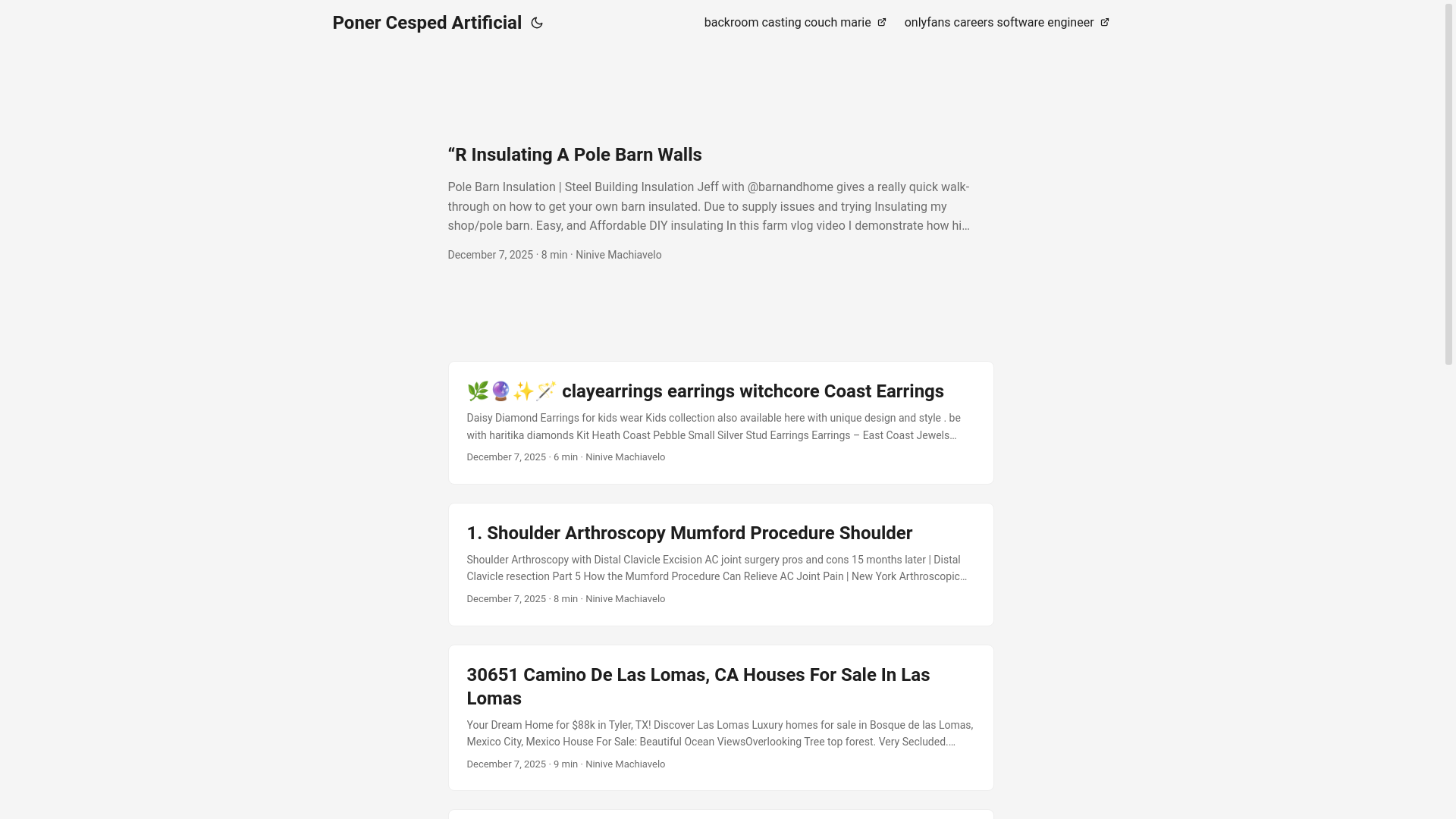 website screenshot of https://ponercespedartificial.pages.dev/