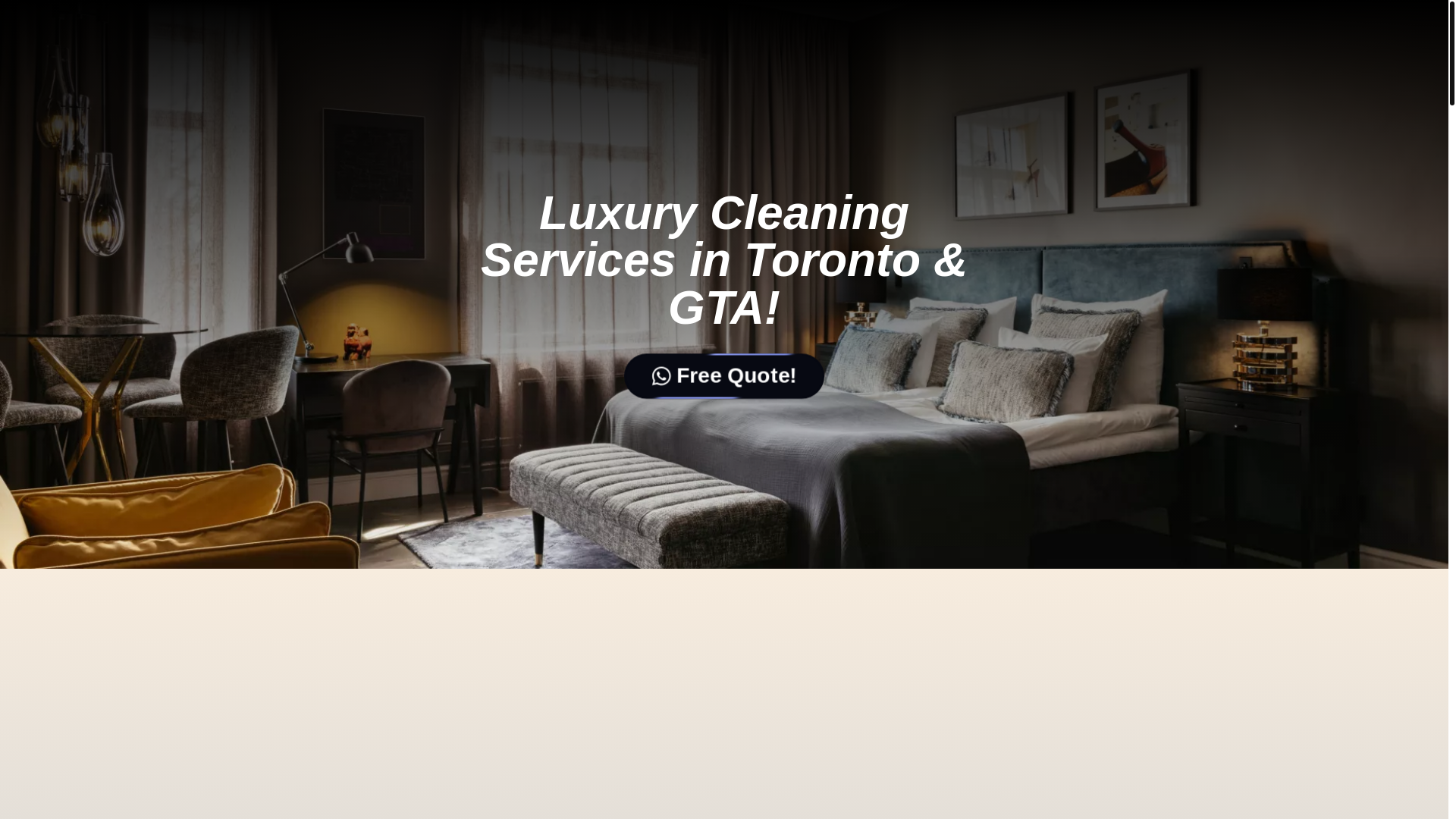 website screenshot of https://cleandayluxe.ca/