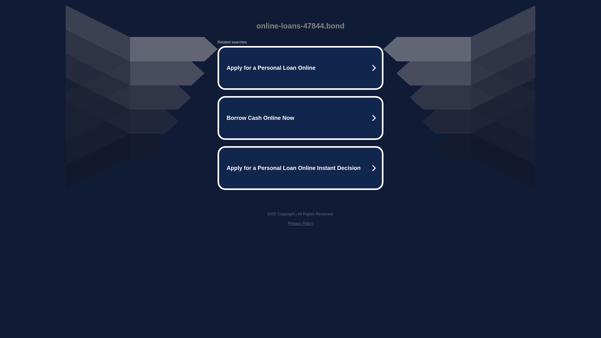 website screenshot of https://online-loans-47844.bond/