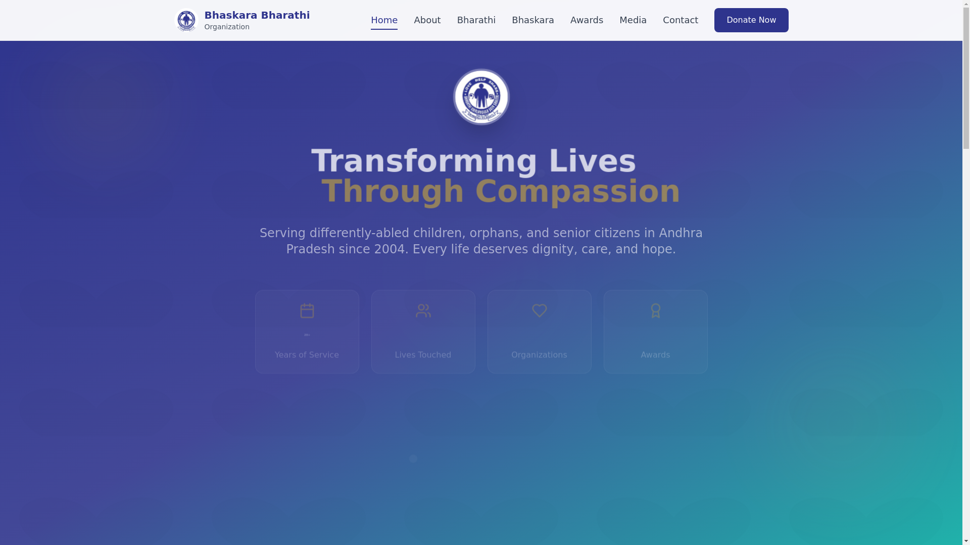website screenshot of https://bhaskara-bharathi.pages.dev/