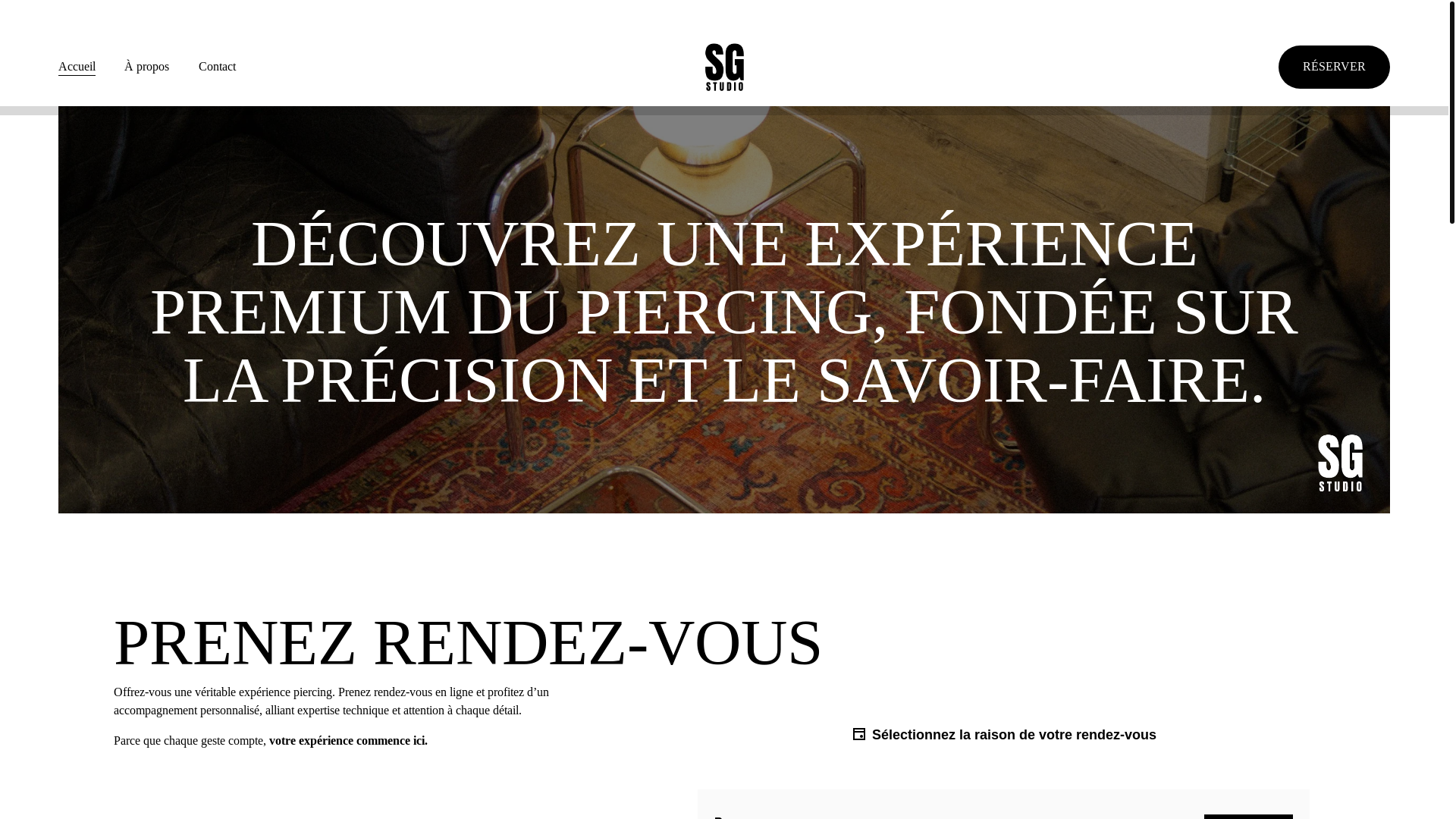 website screenshot of https://salesgossesstudio.fr/