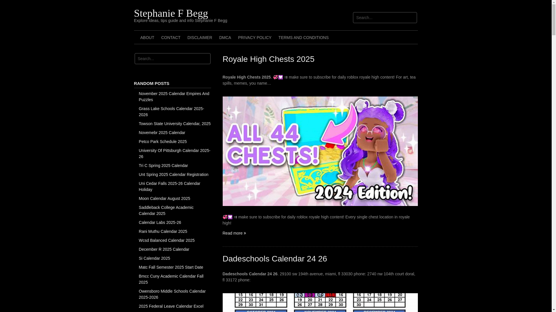 website screenshot of https://stephaniefbegg.pages.dev/