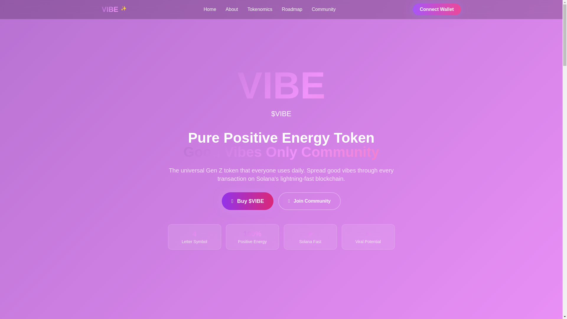 website screenshot of https://vibecrypto-test.online/