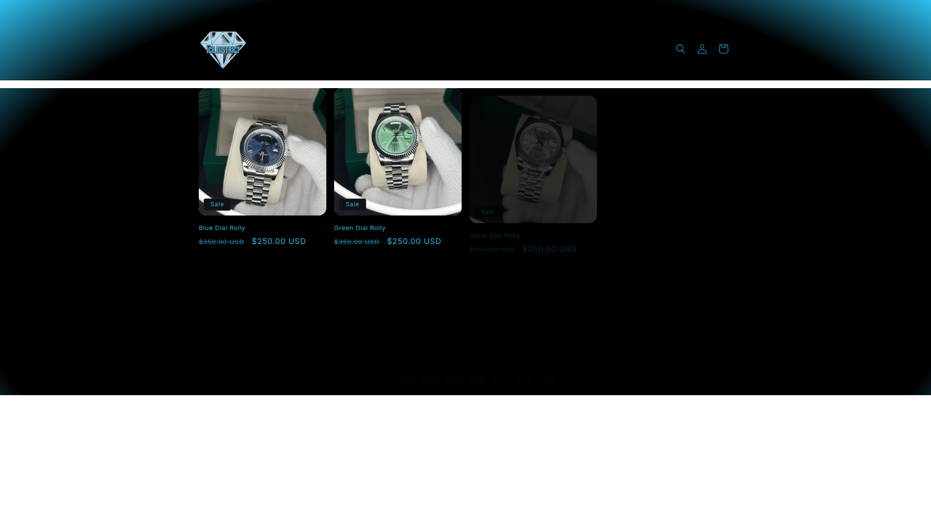 website screenshot of https://icedistrict.us/
