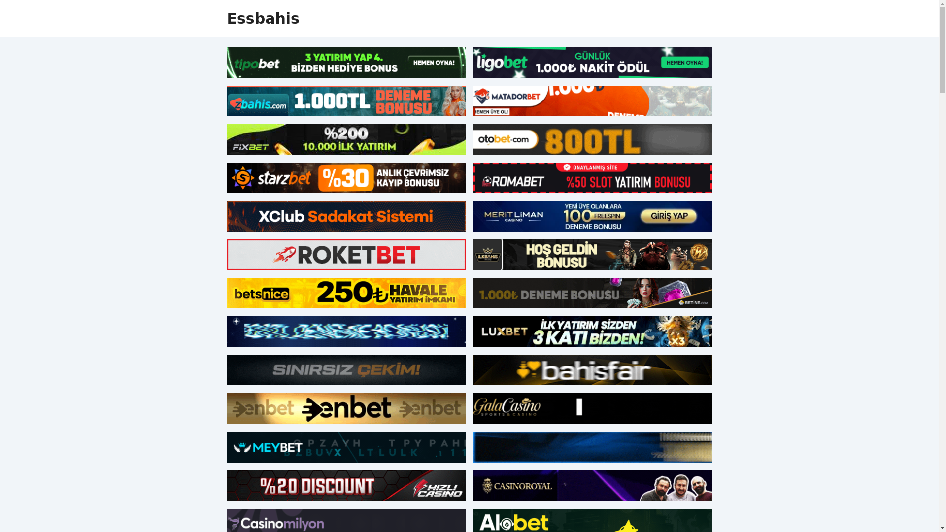 website screenshot of https://essbahis.casino