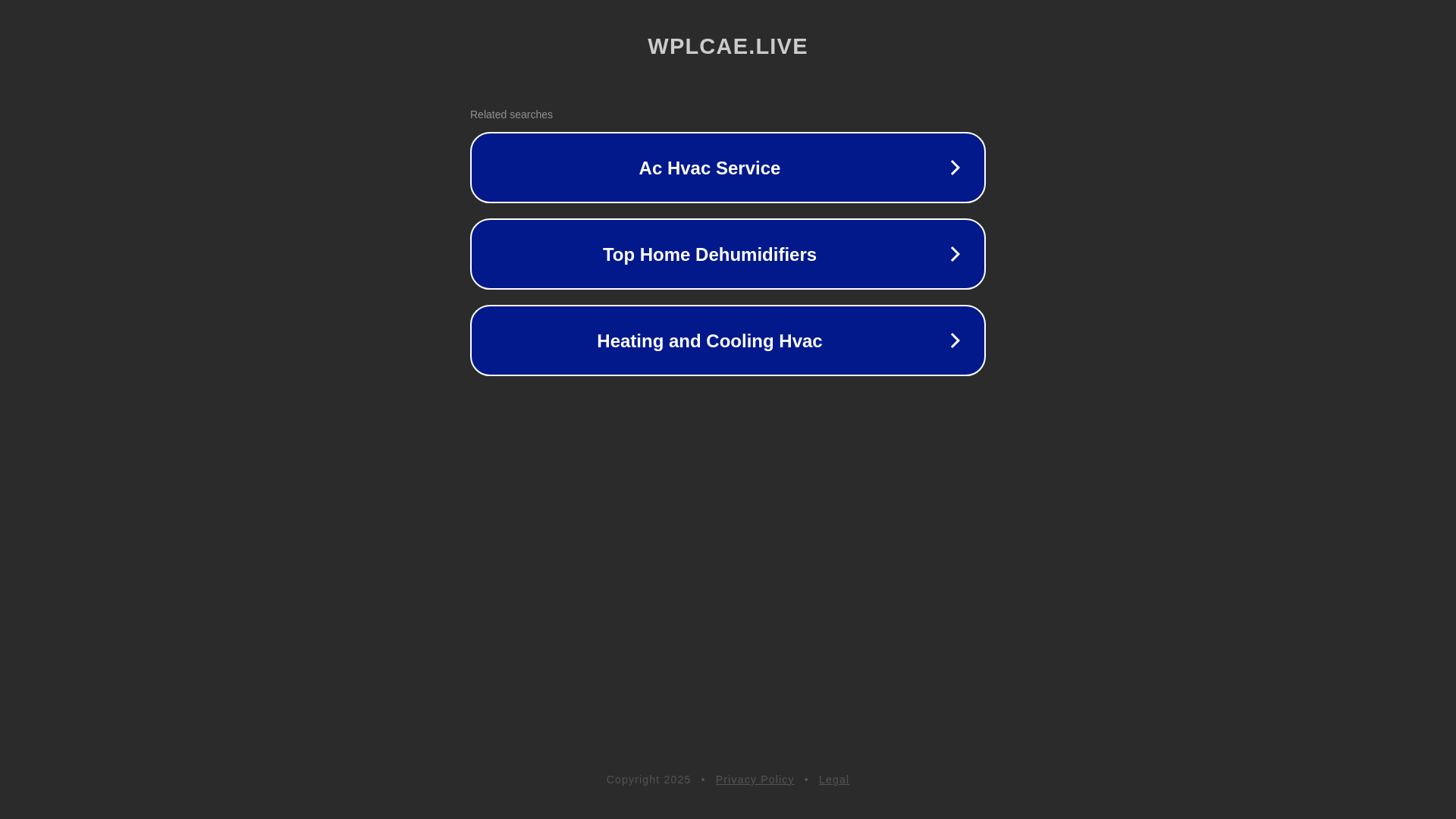 website screenshot of https://wplcae.live/