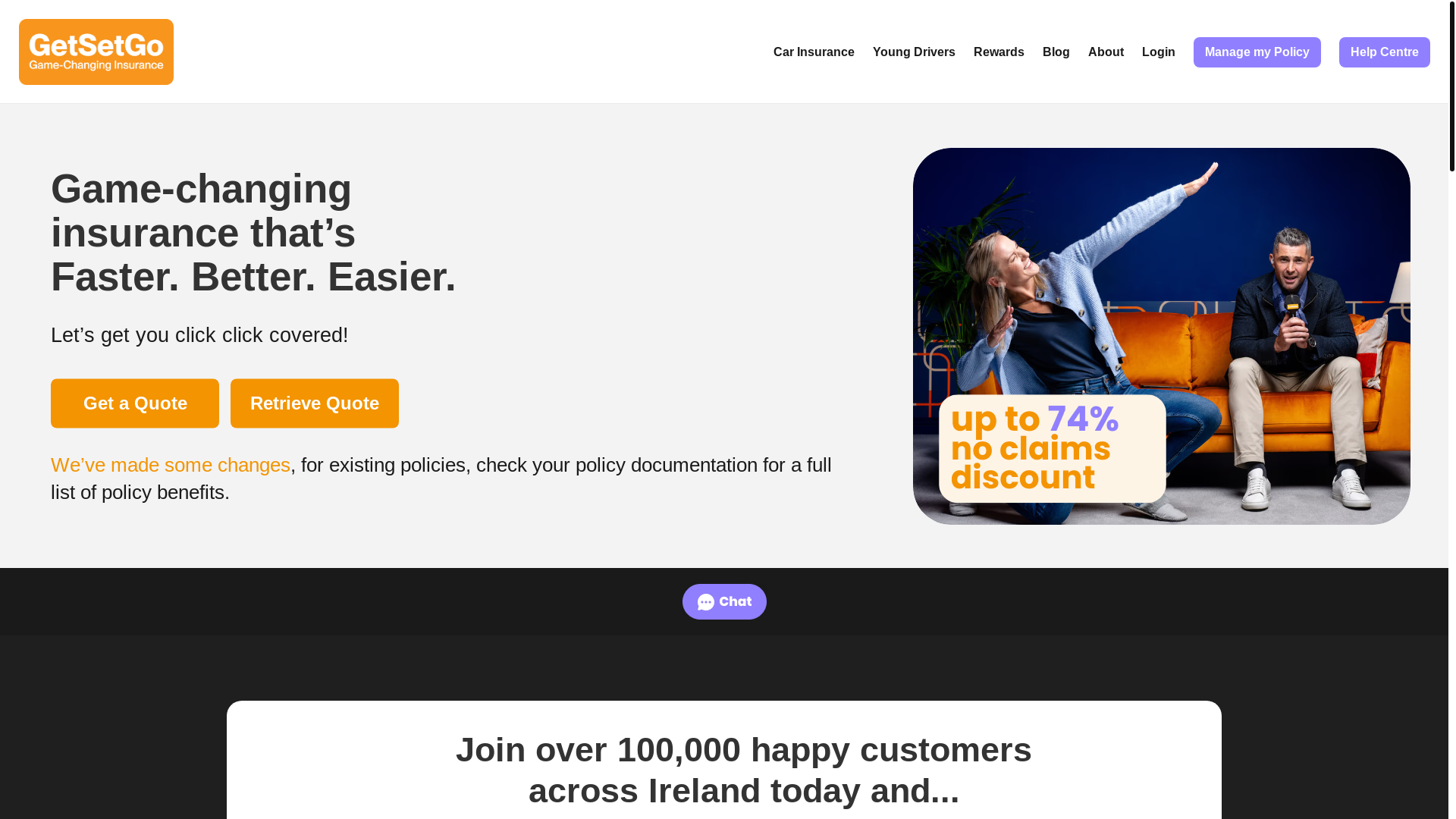 website screenshot of https://click365.co.uk/