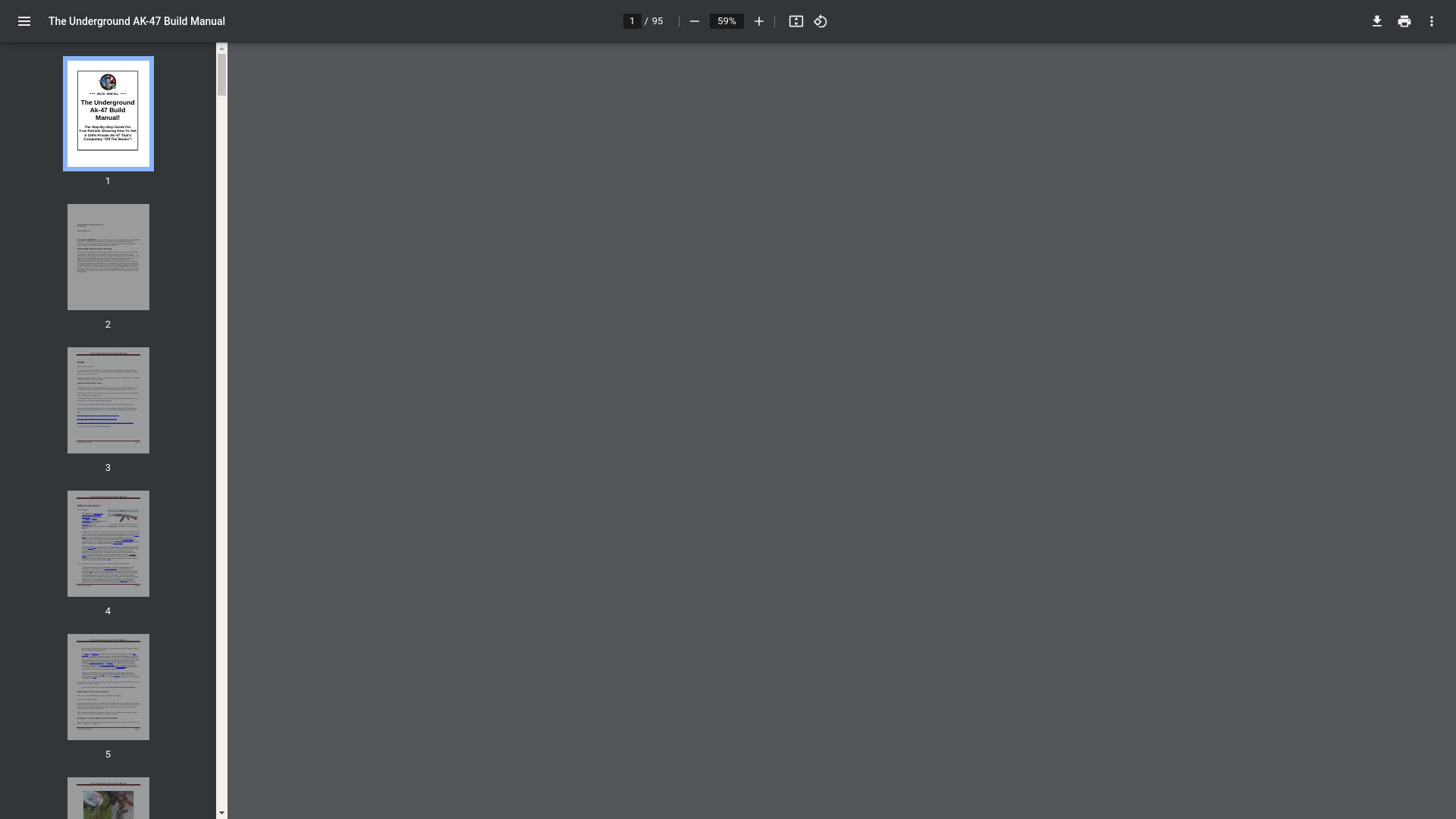 website screenshot of https://d3l1h3n4or6wo9.cloudfront.net/UGAR/product/undergroundak47buildmanual.pdf