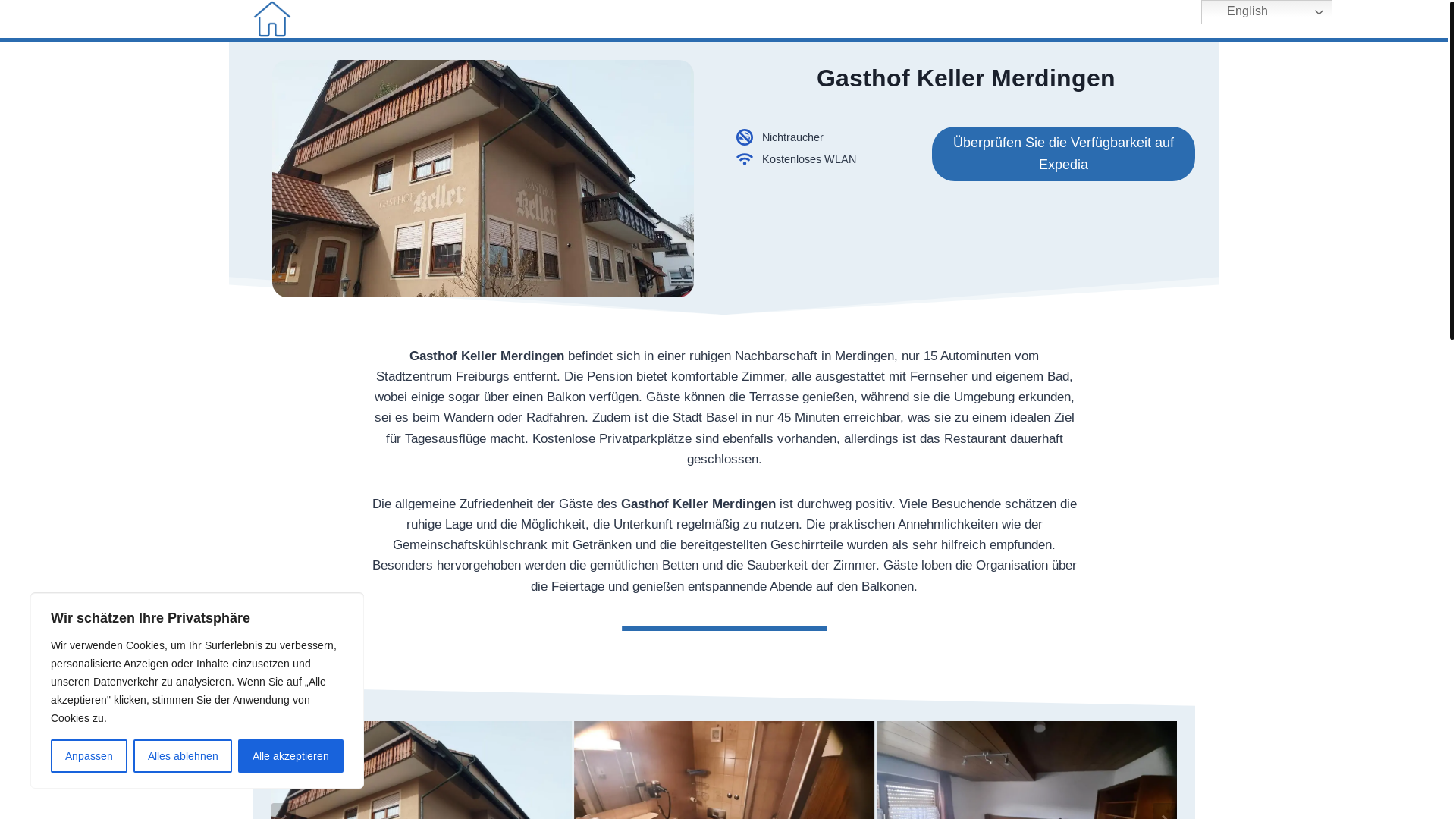 website screenshot of https://gasthofkellermerdingen.top/