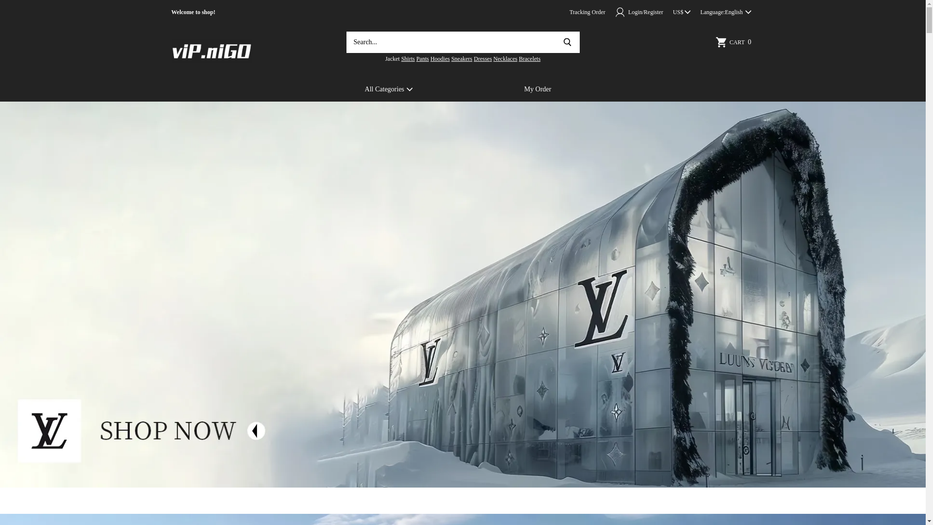 website screenshot of https://www.nigovip.us/