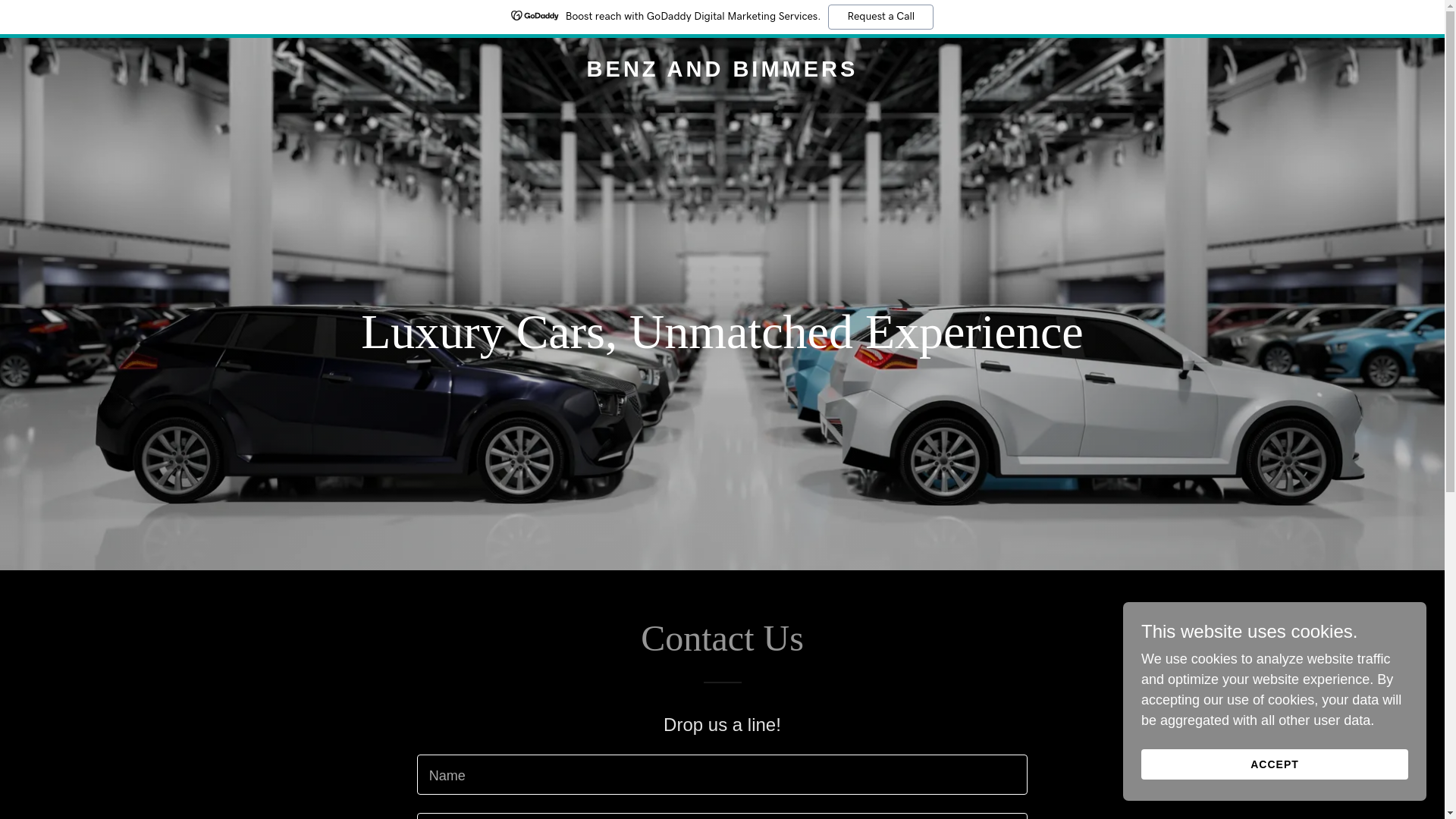 website screenshot of https://benzandbimers.com/